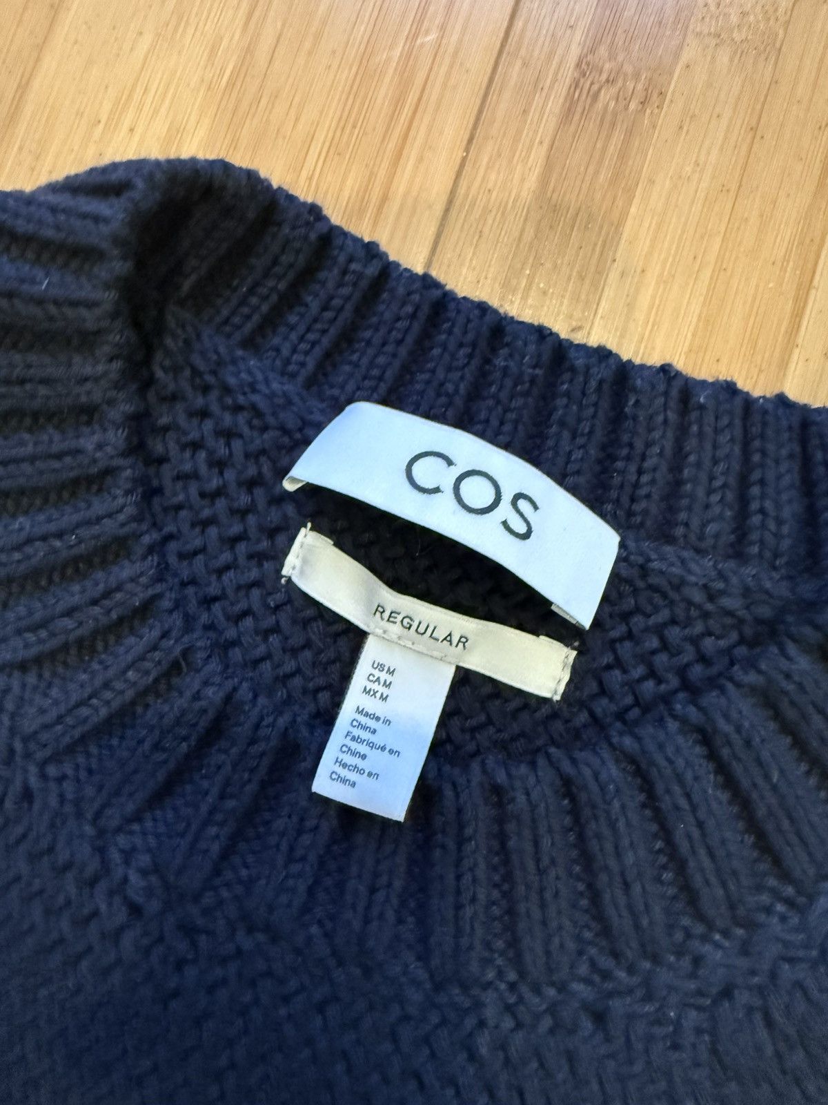 Cos COS Heavyweight Crewneck Sweater Vest Size US M / EU 48-50 / 2 - 2 Thumbnail