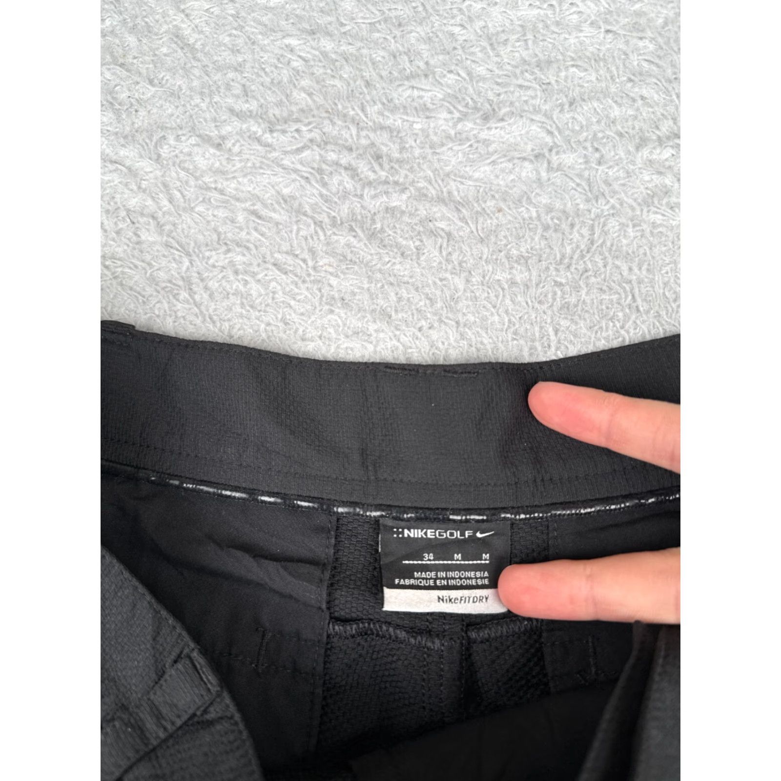 Nike Nike Shorts Mens 34 DARK Gray Flat Polyester Blend Golf Outdoor 30x11 Athletic Clothing Mens Shorts Regular 34 Gray Nike Size US 34 / EU 50 - 7 Thumbnail