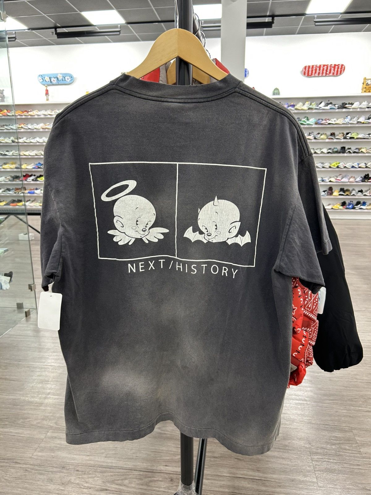 Saint Michael Saint Michael “Holy as F*ck” T Shirt Size US XL / EU 56 / 4 - 2 Thumbnail