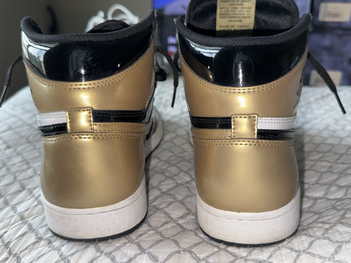 Jordan Brand Air Jordan 1 Retro High NRG ‘ Patent Gold Toe ’ Size US 10 / EU 43 - 4 Thumbnail