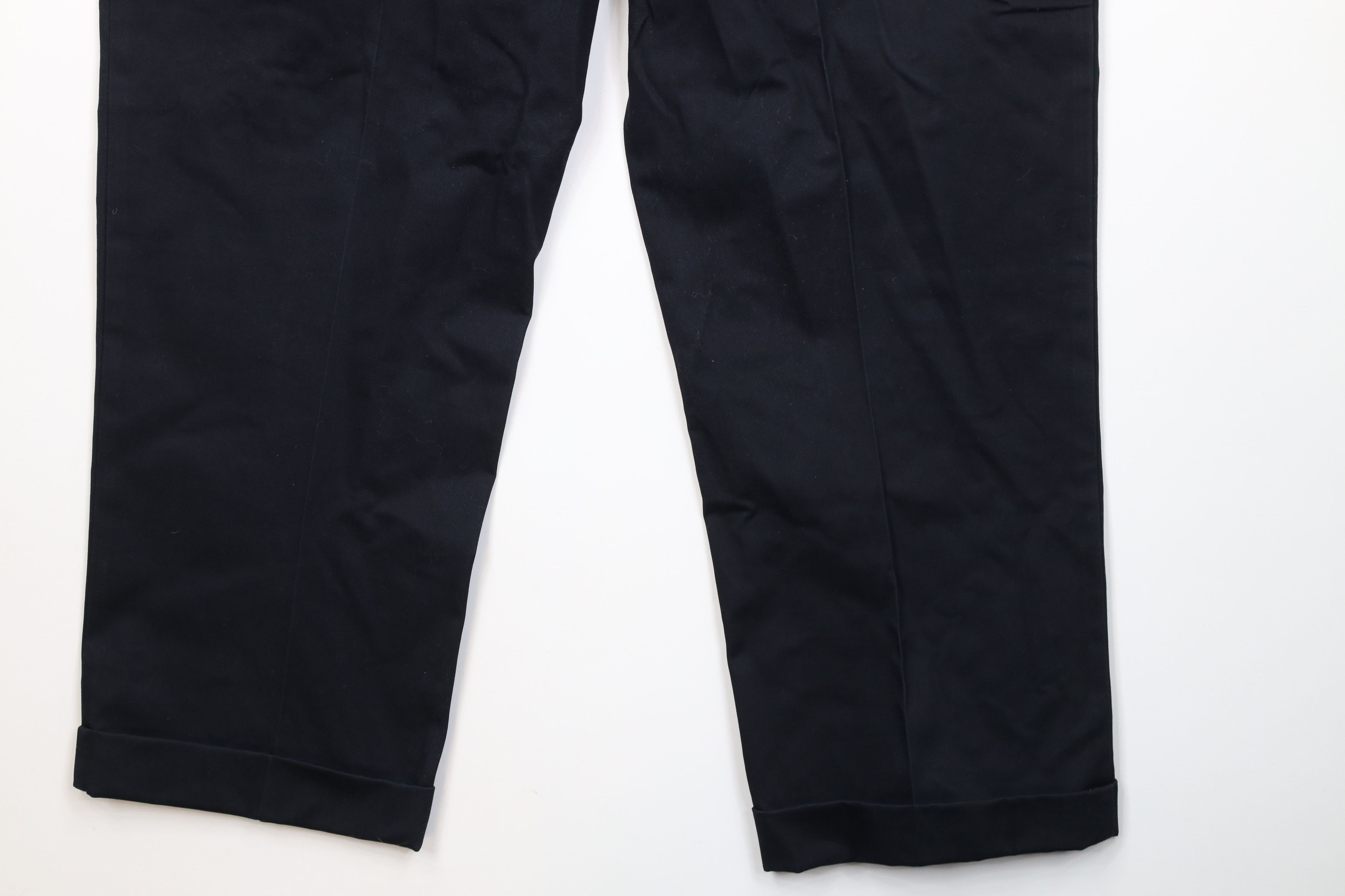 Lands' End Vintage Lands End Cotton Wide Leg Chino Pants Blue Size US 38 / EU 54 - 13 Thumbnail
