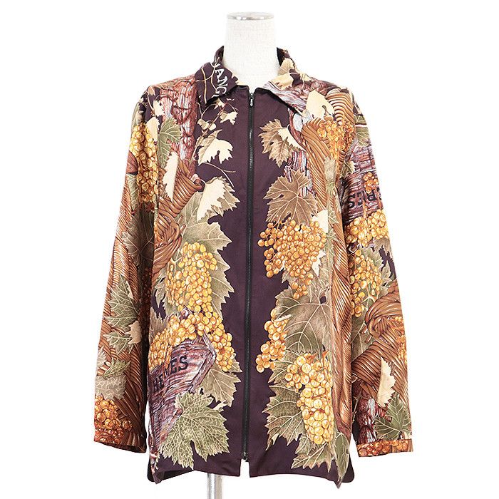 Hermes Hermes Hermes Cave Vin Silk Jacket Others Outerwear DUTY FREE for USA Size ONE SIZE - 1 Thumbnail