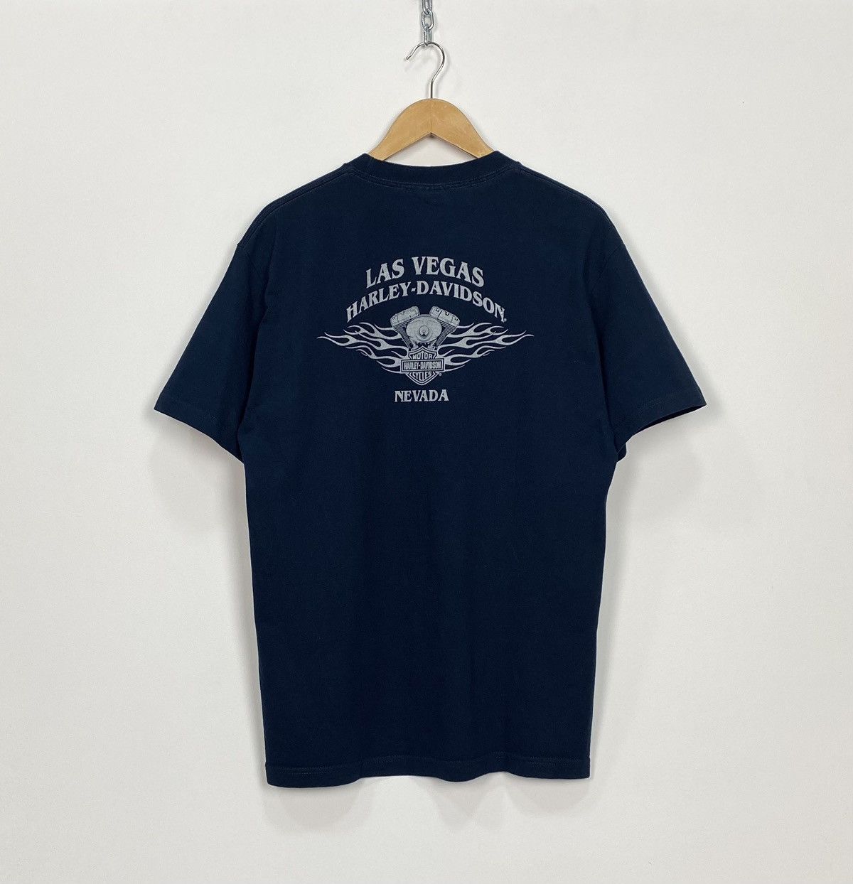 Vintage Harley Davidson Las Vegas Nevada 2014 T-shirt Size L Blue Size US L / EU 52-54 / 3 - 10 Thumbnail