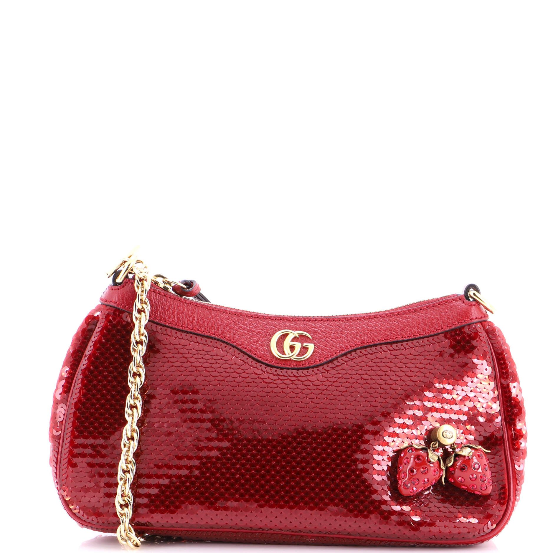 Gucci Strawberry Ophidia Shoulder Bag Size ONE SIZE - 1 Thumbnail
