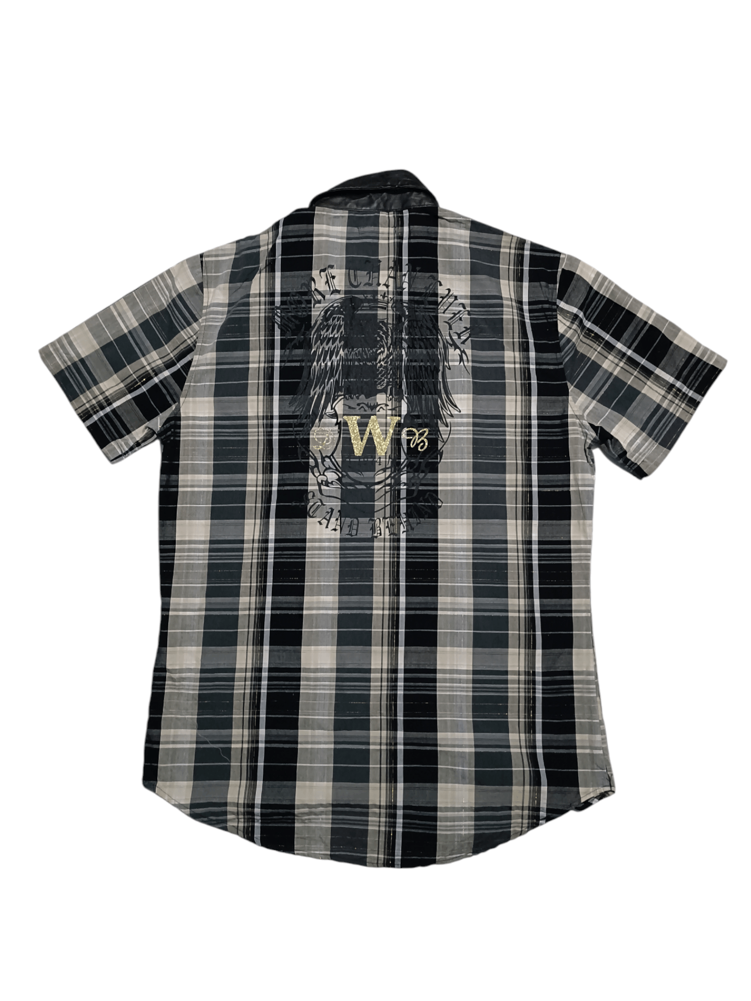 Japanese Brand Japanese Brand Faux Leather Pearl Snap Style If Six Was Nine Size US L / EU 52-54 / 3 - 6 Thumbnail