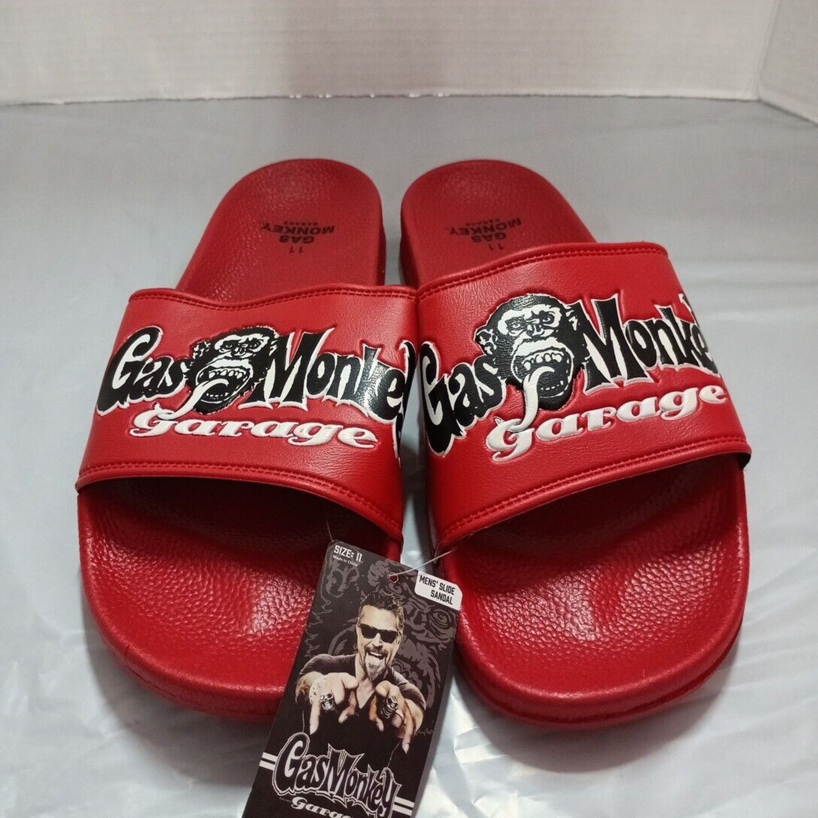 Other Gas Monkey Garage Slides Sandals Men's Size 11 Red Size US 11 / EU 44 - 1 Thumbnail