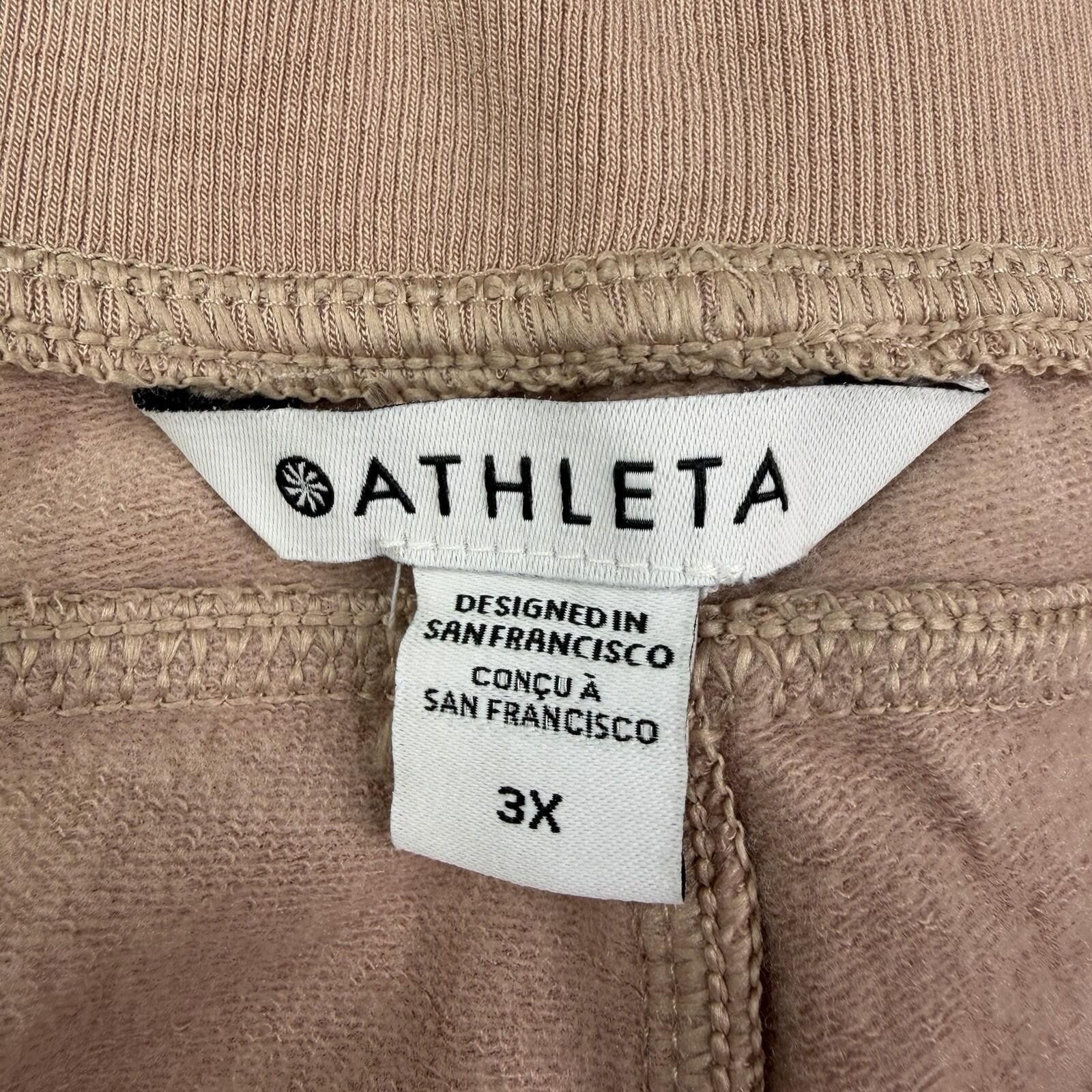 Other Athleta Women's Size 3X (44x28) NWT Balance Jogger Pink Size 42" / US 20 - 10 Thumbnail