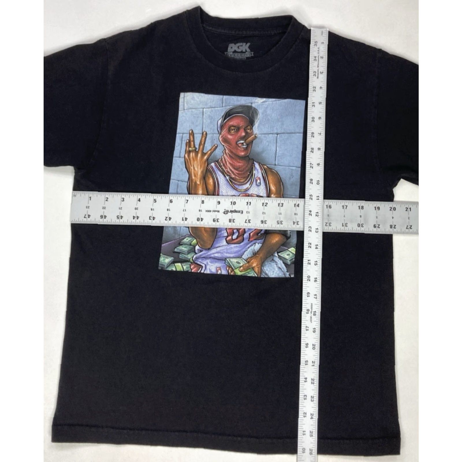 DGK DGK Basketball Money Graphic T-shirt Men Medium Black Short Sleeve Shirt Size US M / EU 48-50 / 2 - 5 Thumbnail