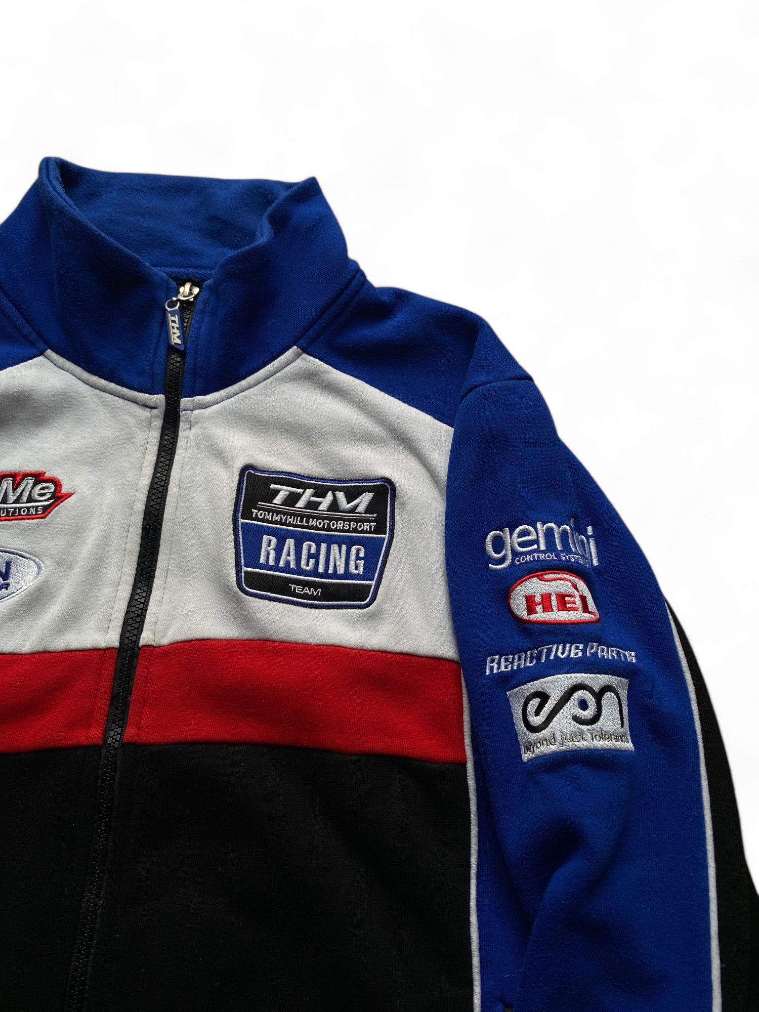 Vintage Vintage THM Tommy Hill Motorsport Zip Jacket Size US L / EU 52-54 / 3 - 4 Thumbnail