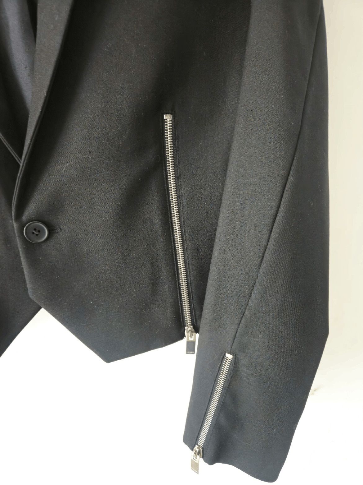 Saint Laurent Paris Sz 46 Saint Laurent Paris Runway Zipper Jacket Size US S / EU 44-46 / 1 - 4 Thumbnail