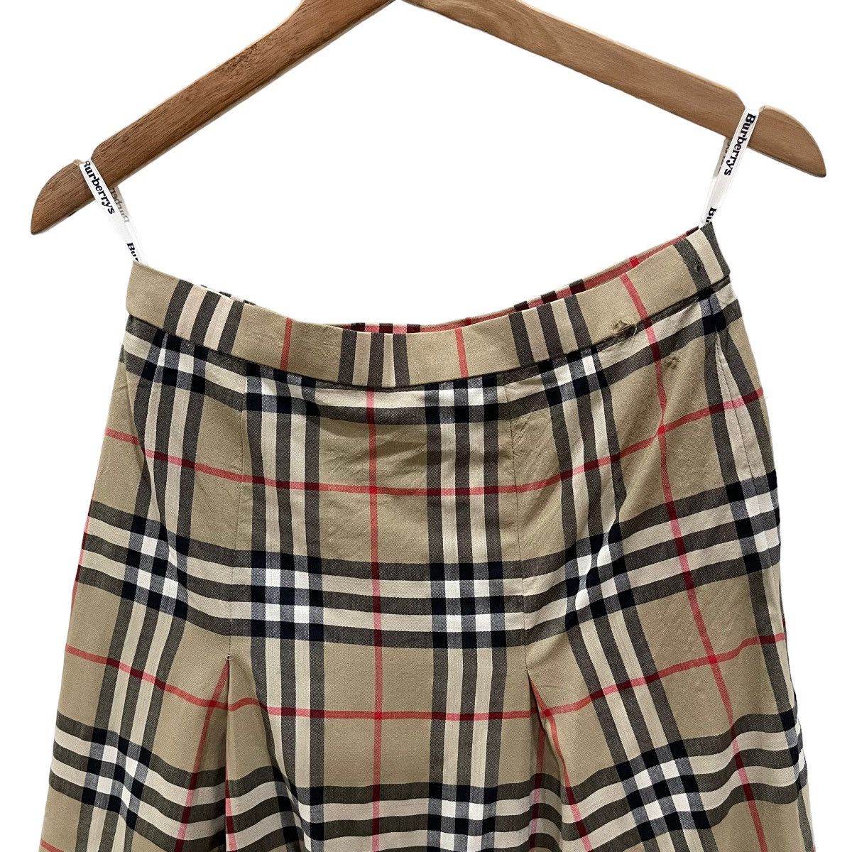 Burberry 🔥Vintage 90s🔥Burberrys Nova Check Midi Skirt Size 27" / US 4 / IT 40 - 8 Thumbnail
