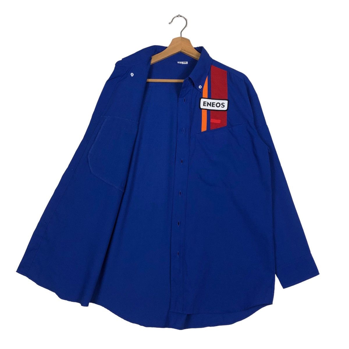 Japanese Brand 🔥90’s Work Jacket Racing Equipment Eneos Big Logo Size US L / EU 52-54 / 3 - 9 Thumbnail