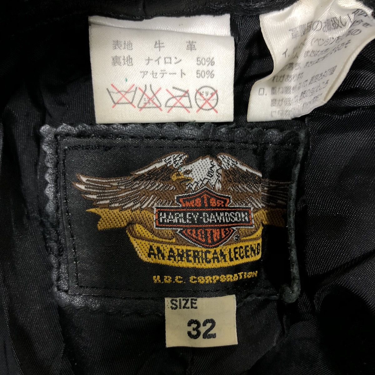 Genuine Leather 🔥Rare Vintage 70’s Genuine Leather Pants Harley Davidson Size US 30 / EU 46 - 11 Thumbnail