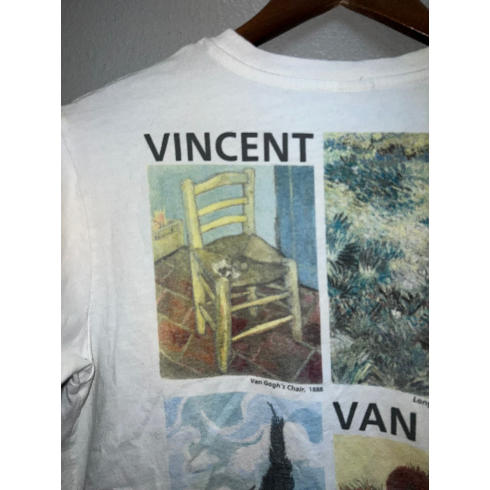 Urban Outfitters Womens Van Gogh Shirt Top The National Gallery Art Tee Small Size S / US 4 / IT 40 - 8 Thumbnail
