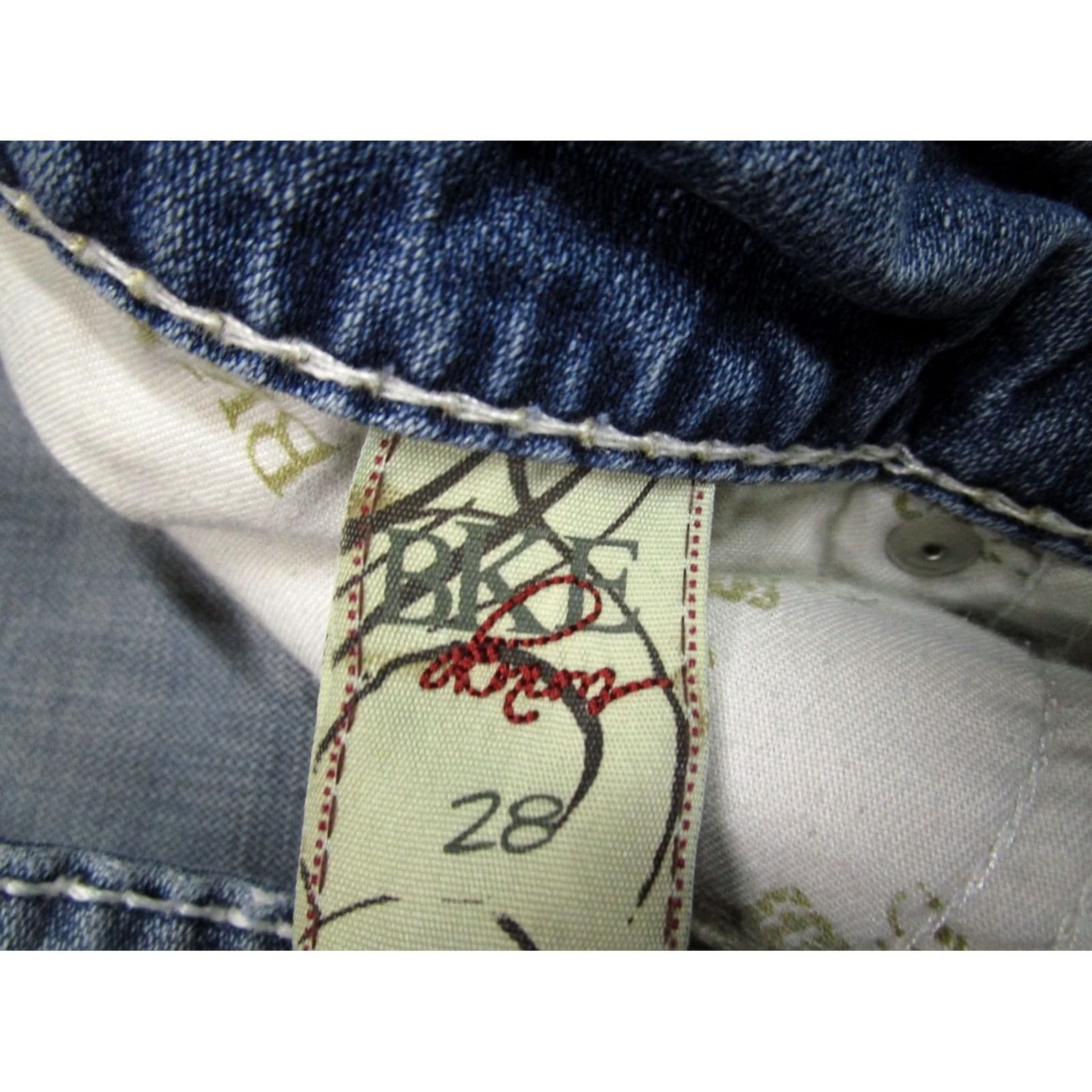 Vintage BKE Shorts 28 Blue Mid Rise Distressed Cut Off Booty Light Wash Denim Women Shorts 28 Size 28" / US 6 / IT 42 - 7 Thumbnail