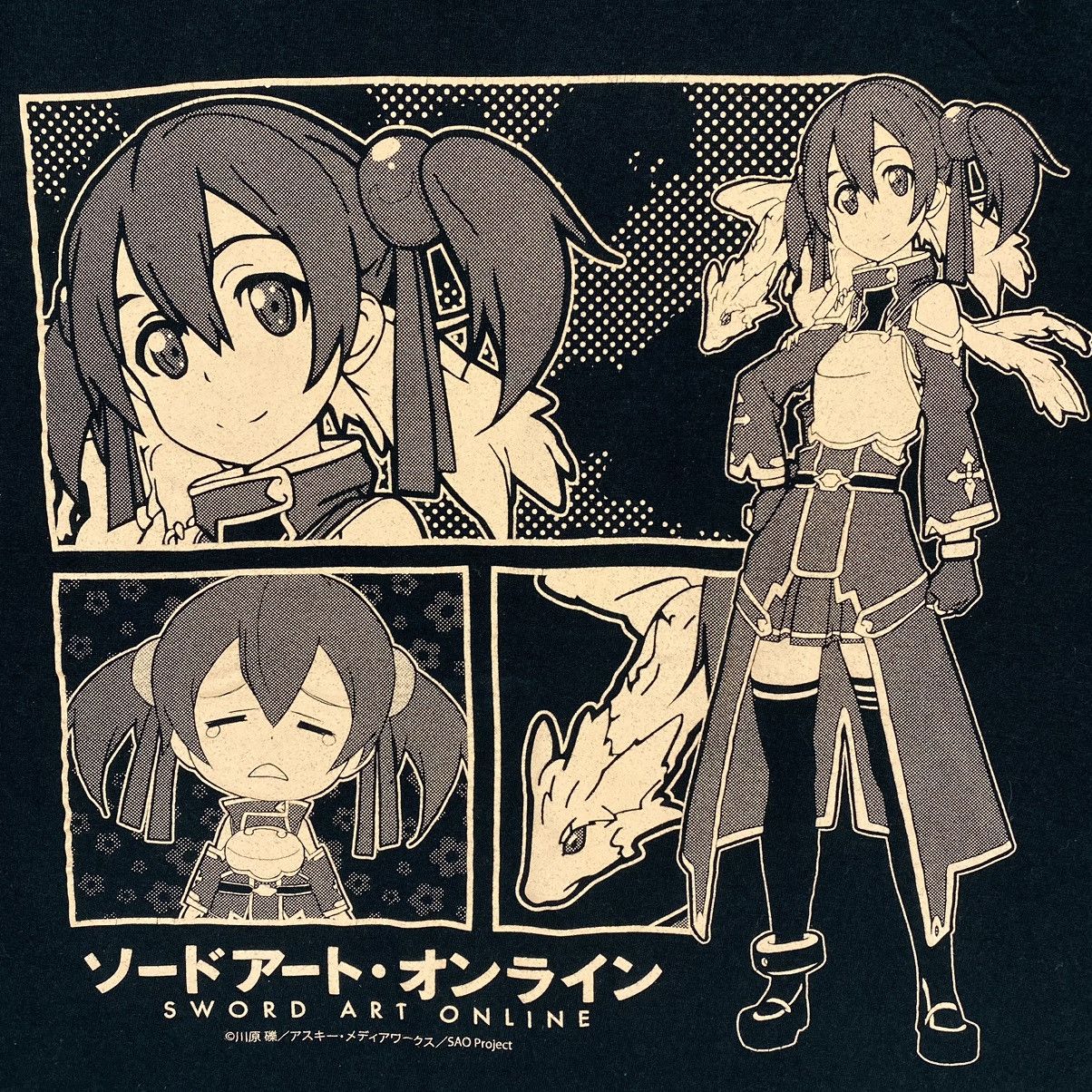 Anime × Japanese Brand SWORD ART ONLINE KEIKO AYANO SILICA ANIME TEE Size US L / EU 52-54 / 3 - 3 Thumbnail