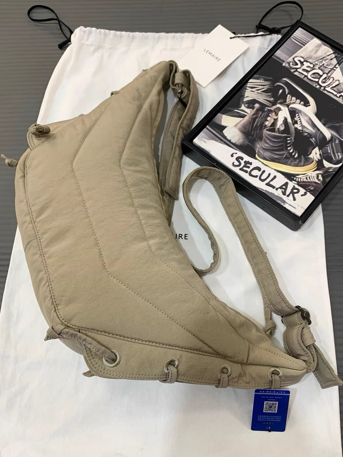 Lemaire Lemaire New Small Soft Game Hobo Bag K34 Size ONE SIZE - 2 Thumbnail