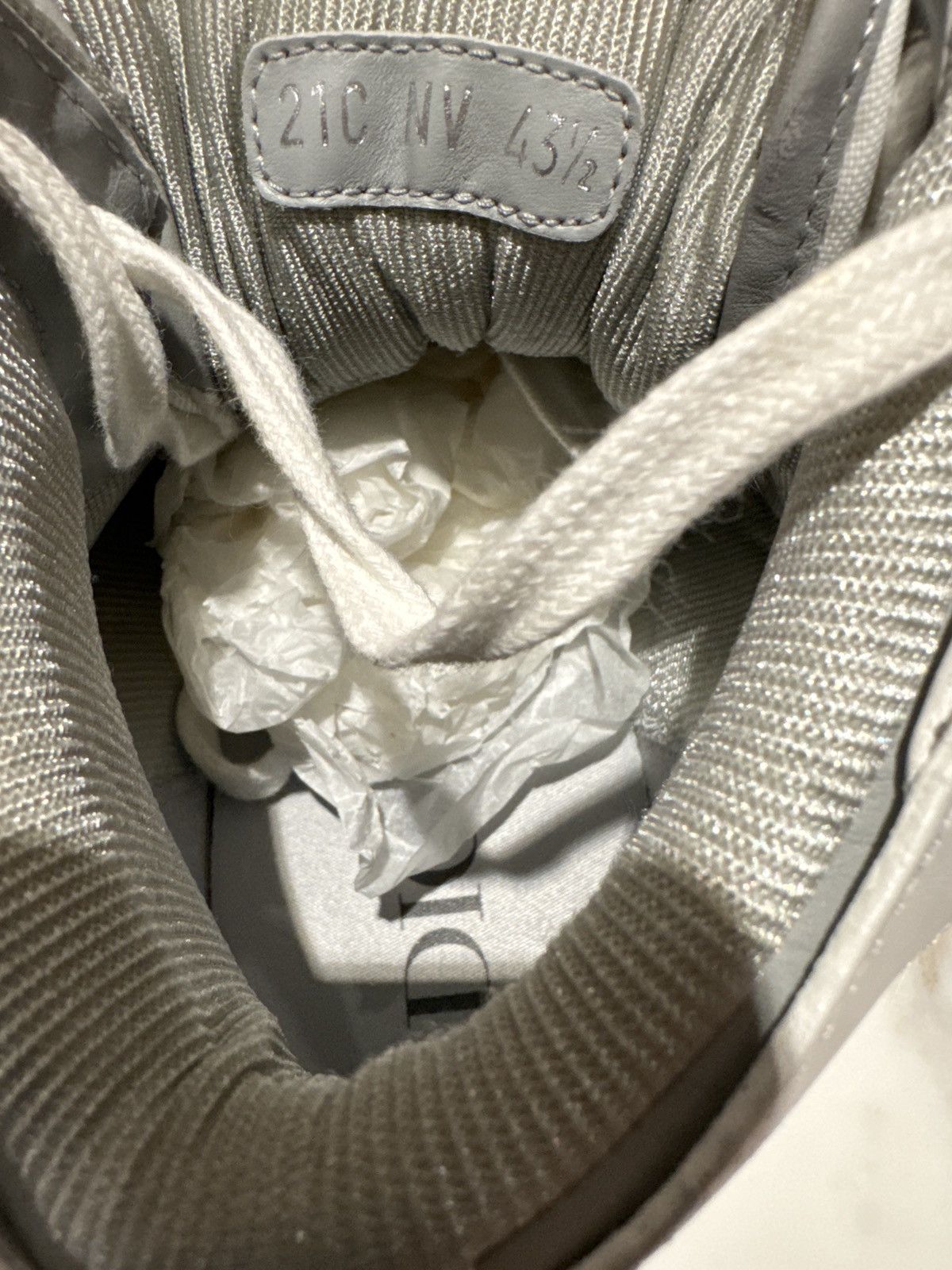 Dior Dior B27 Mid-Top Calf Perfo Size US 10.5 / EU 43-44 - 9 Thumbnail