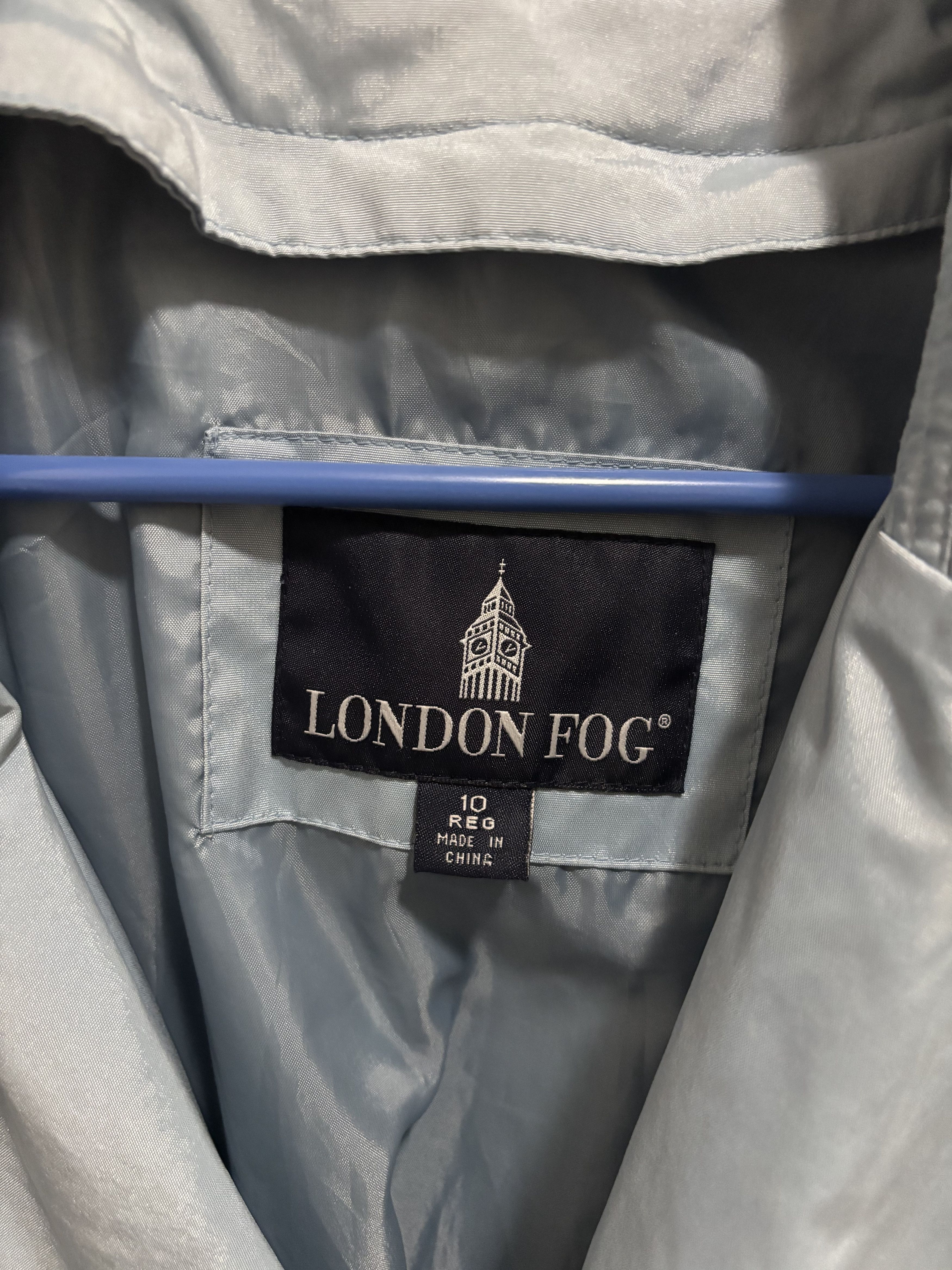 London Fog Vintage London Fog Double-Breasted Long Trench Coat w/ Belt Size L / US 10 / IT 46 - 2 Thumbnail