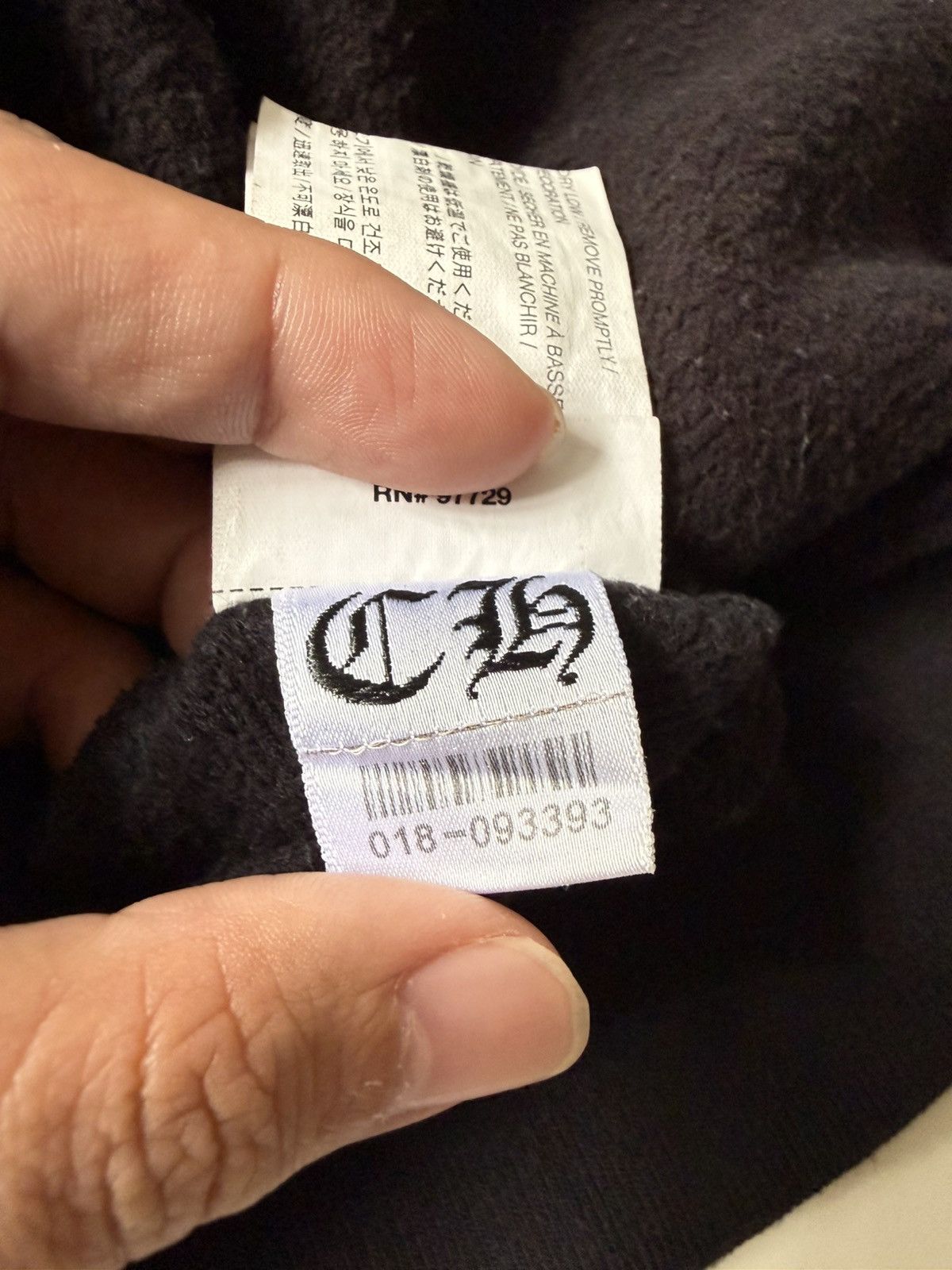 Chrome Hearts Chrome hearts hoodie zip Size US M / EU 48-50 / 2 - 11 Thumbnail