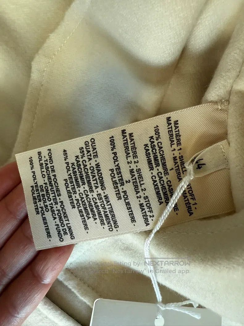 Hermes Hermes Reversible cashmere coat for both men and women Size US S / EU 44-46 / 1 - 6 Thumbnail