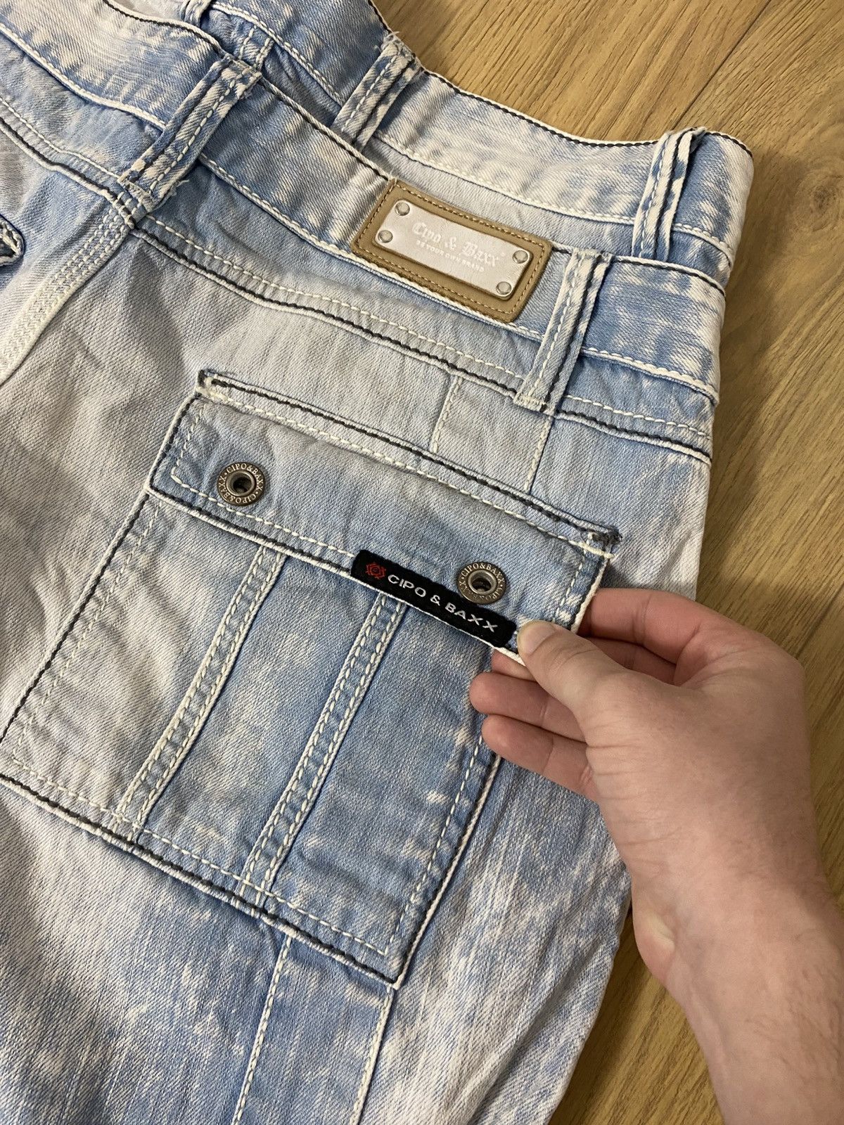 Japanese Brand Japanese Baggy Tornado Mart style y2k Pants Jeans Size US 32 / EU 48 - 11 Thumbnail