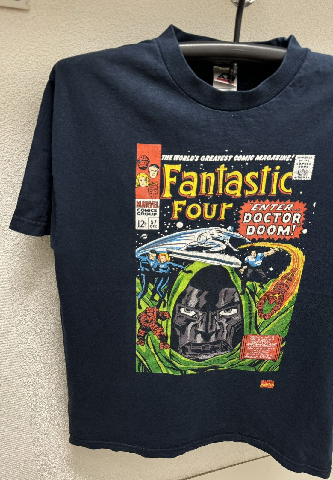 Vintage Fantastic Four vintage big logo t-shirt L sz Size US L / EU 52-54 / 3 - 2 Thumbnail