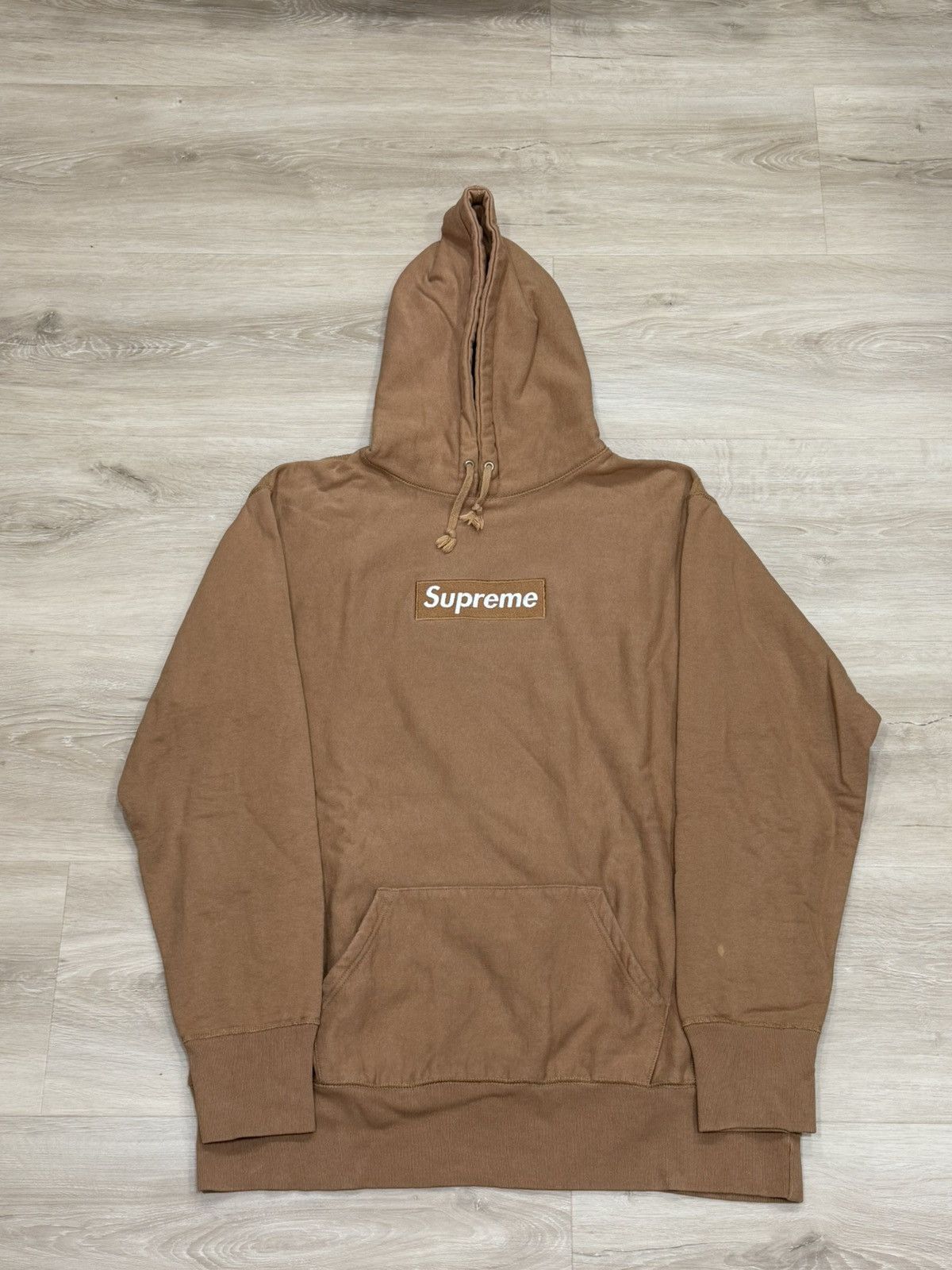 Supreme Box Logo Hoodie (Rust) | Grailed