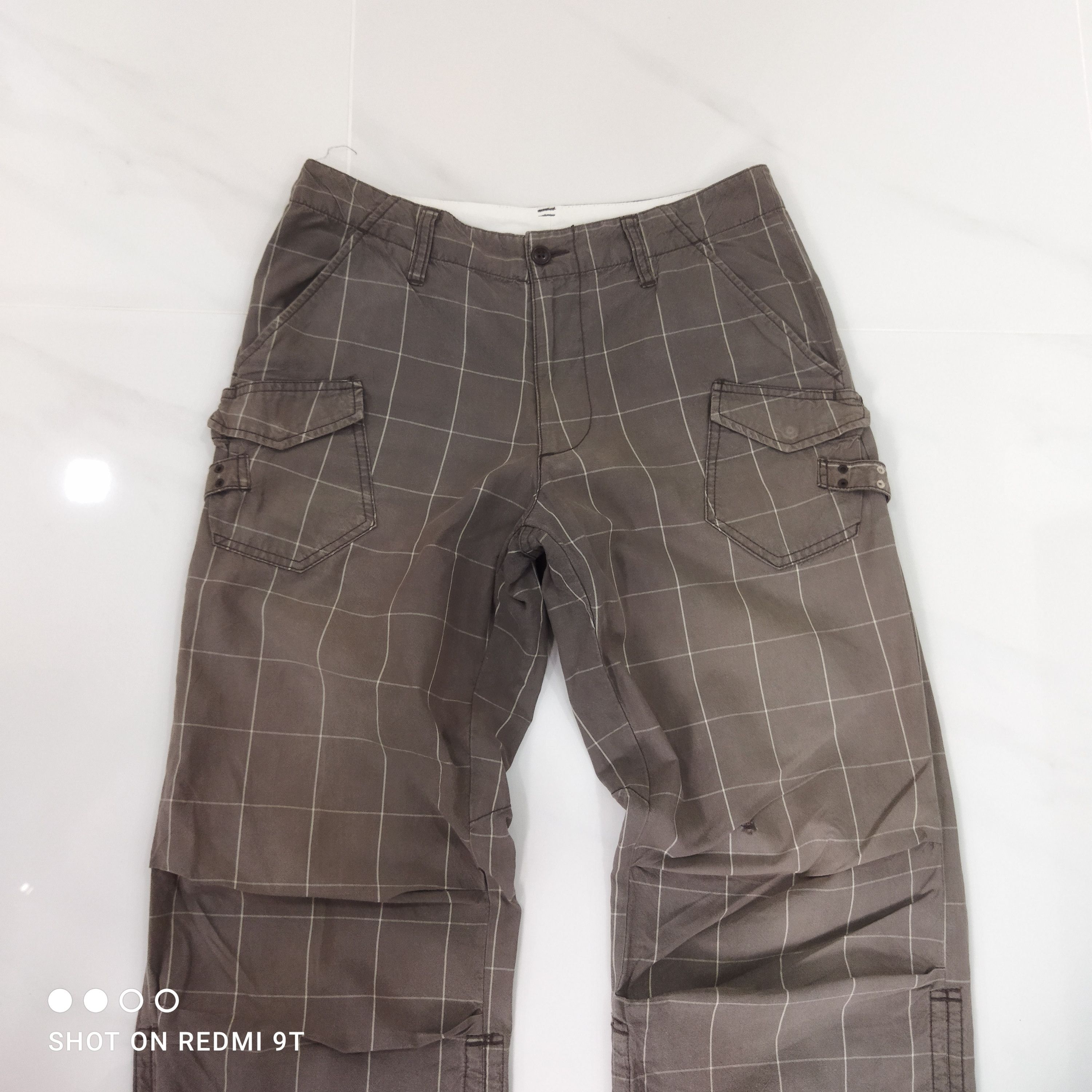 Japanese Brand × R.Newbold R.NEWBOLD BROWN CARGO PANTS Size US 32 / EU 48 - 2 Thumbnail