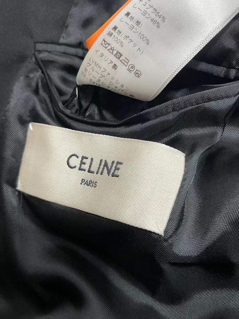 Celine Celine DoubleBreasted Suit Jacket Size US M / EU 48-50 / 2 - 5 Thumbnail