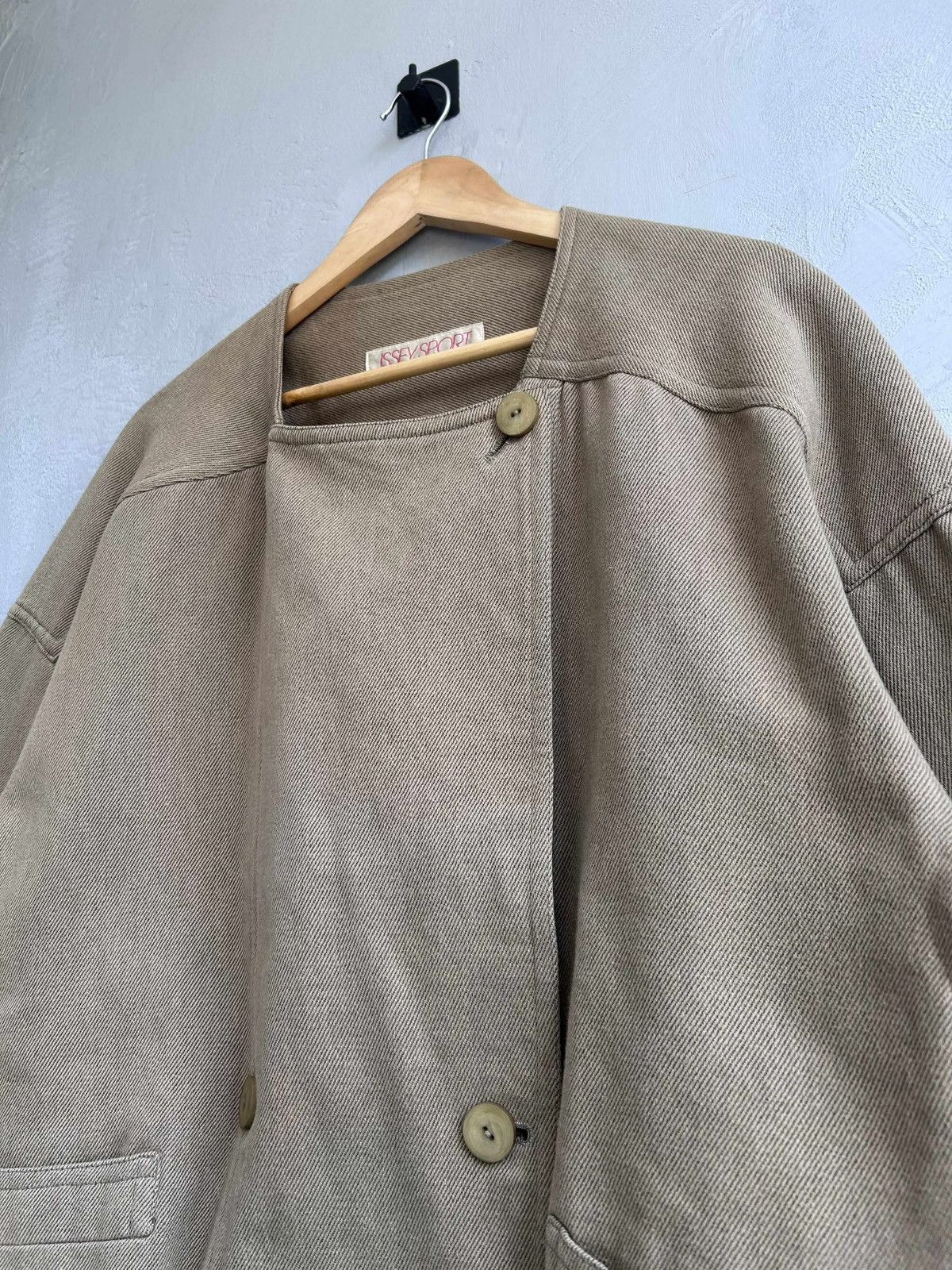 Issey Miyake Issey Sport 80s Utility Box Jacket Size US L / EU 52-54 / 3 - 4 Thumbnail