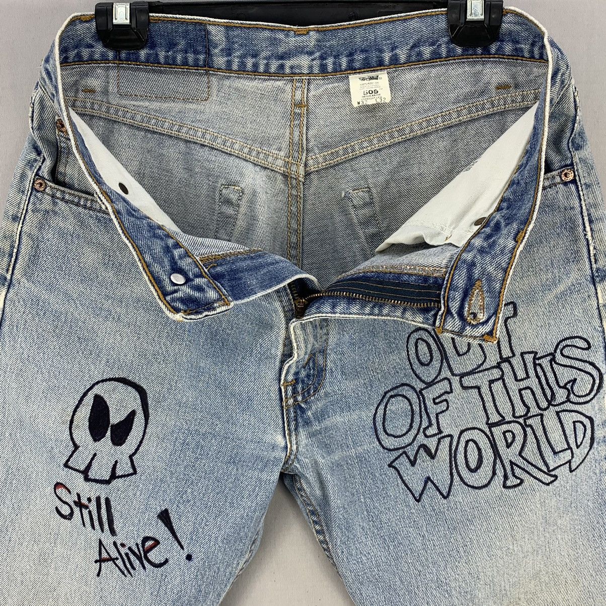 Levi's Vintage Custom Levis 505 Jorts Shorts Denim Jeans W32 Size US 32 / EU 48 - 10 Thumbnail
