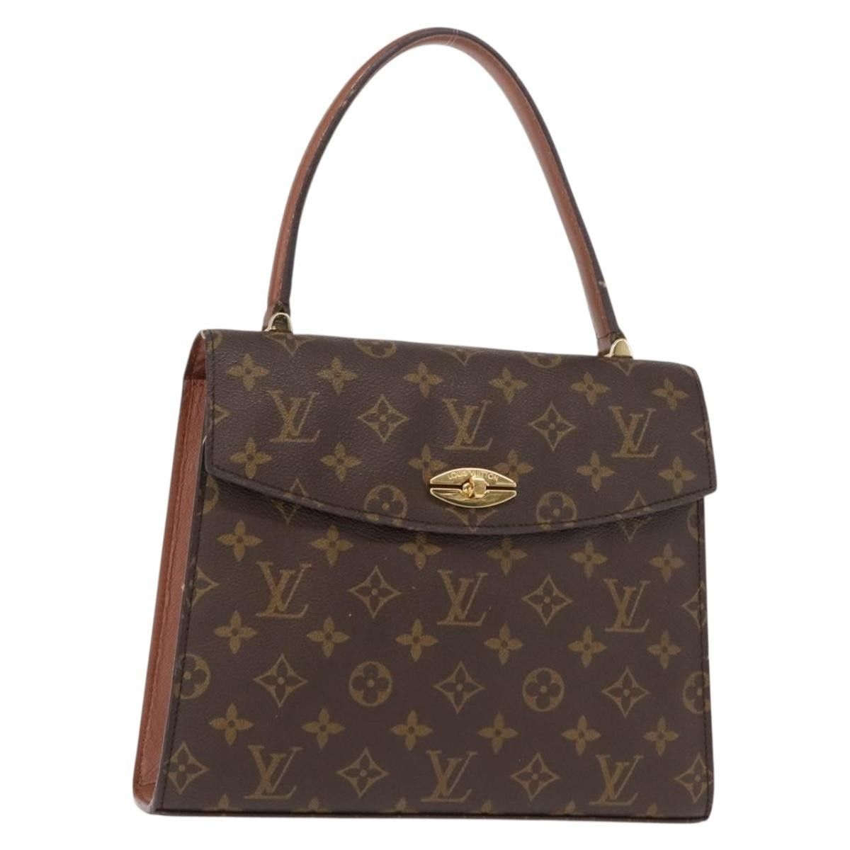 Louis Vuitton Malesherbes Handbag Monogram Canvas