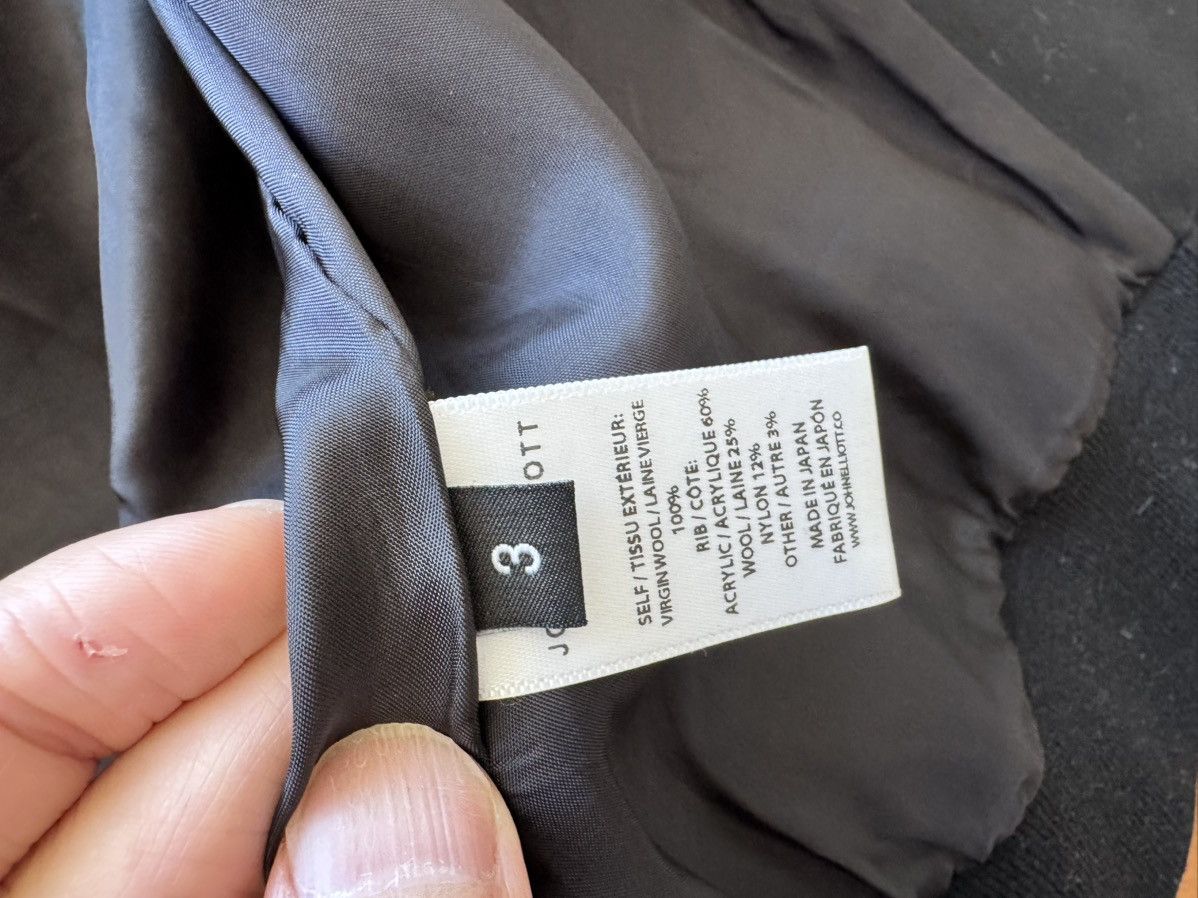 John Elliott John Elliott black bomber wool size 3 Large Size US L / EU 52-54 / 3 - 4 Thumbnail