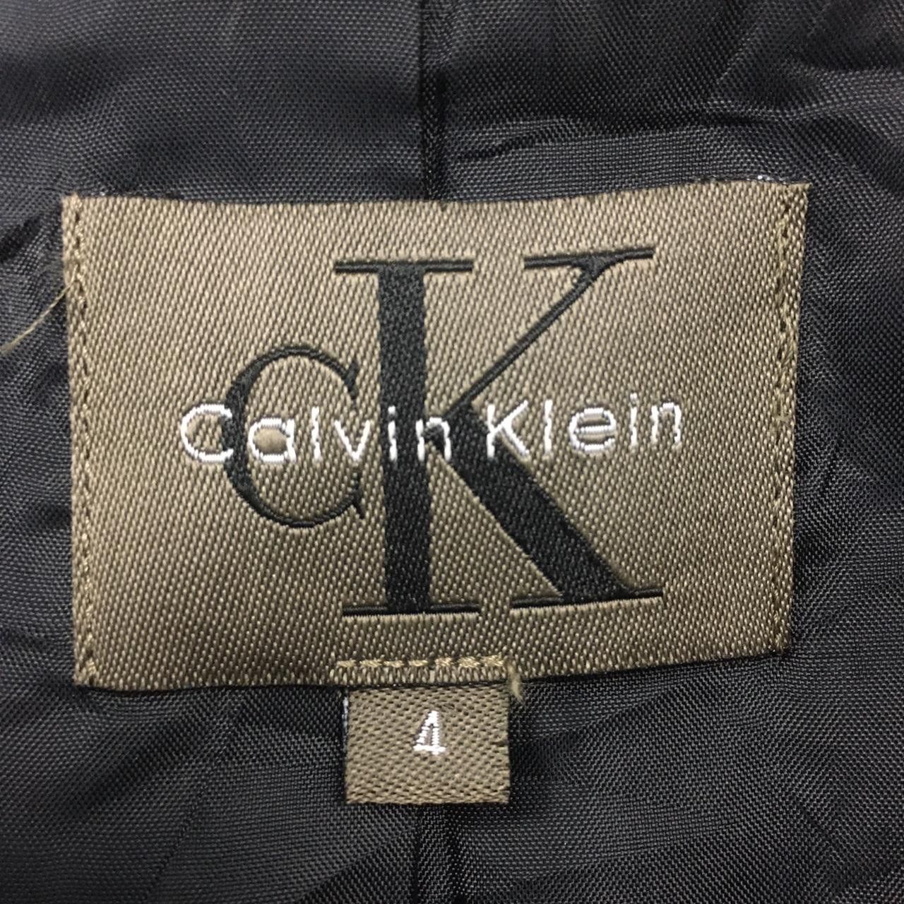Calvin Klein Vtg CK Calvin Klein Black Slim Fit Coat Blazer Jacket Size US XL / EU 56 / 4 - 4 Thumbnail