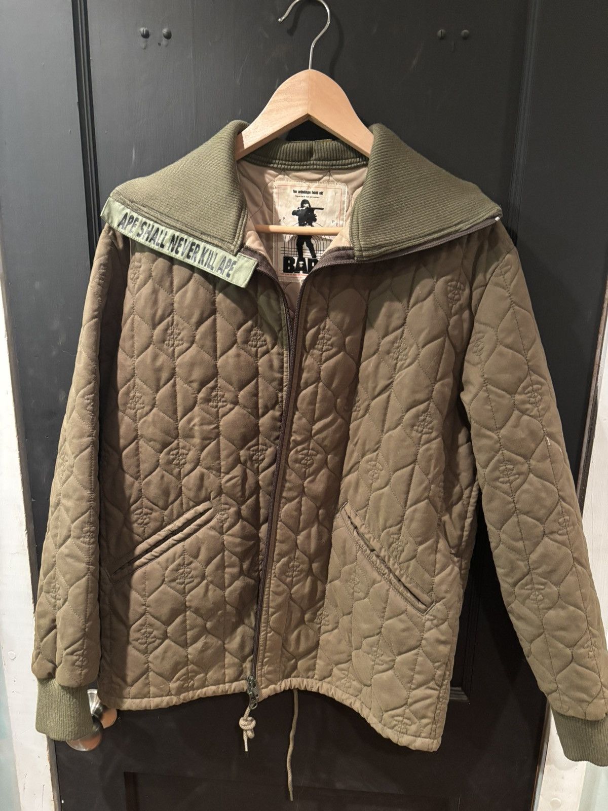 Bape RARE Vintage Nigo Era Ape Aim Military Spec Tag BAPE Coat Size US M / EU 48-50 / 2 - 1 Thumbnail