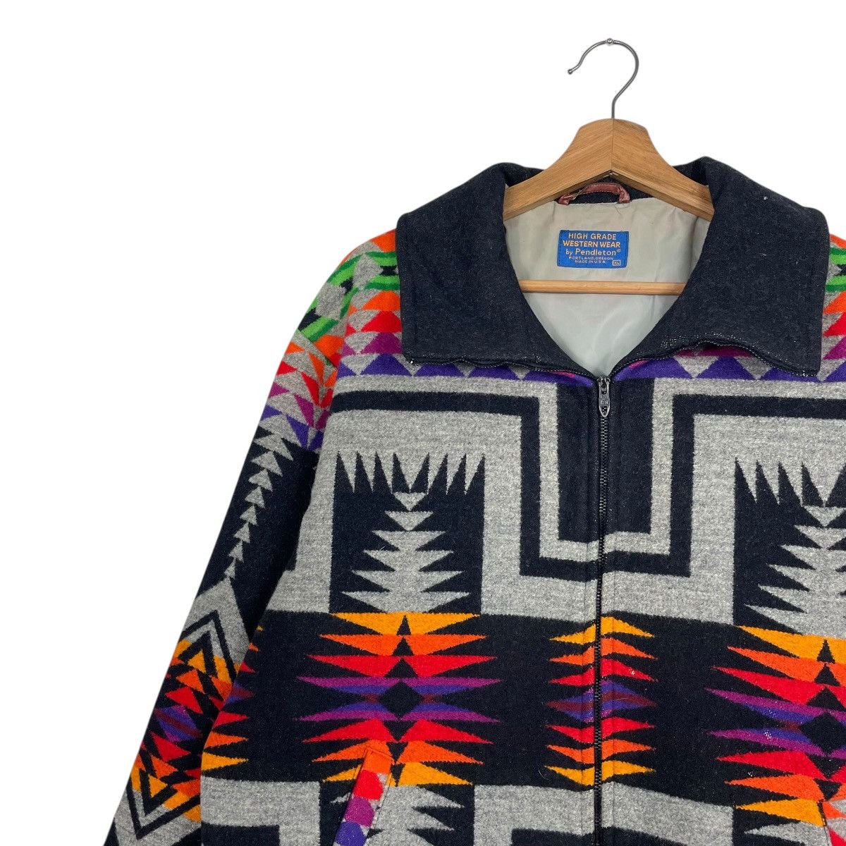 Pendleton Vintage 80s Pendleton Aztech Navajo Western Wear Jacket Size US XL / EU 56 / 4 - 6 Thumbnail