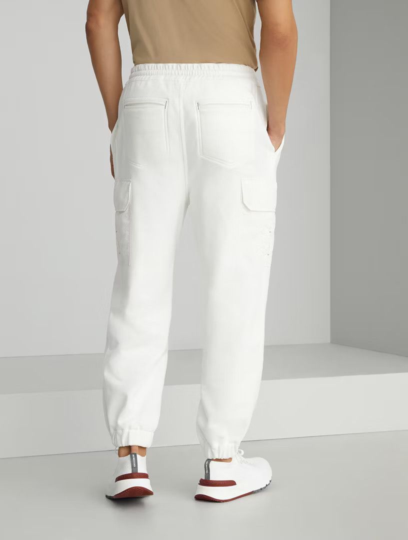 Brunello Cucinelli o1la1rc1a0425 Pants in Off White Size US 34 / EU 50 - 3 Thumbnail