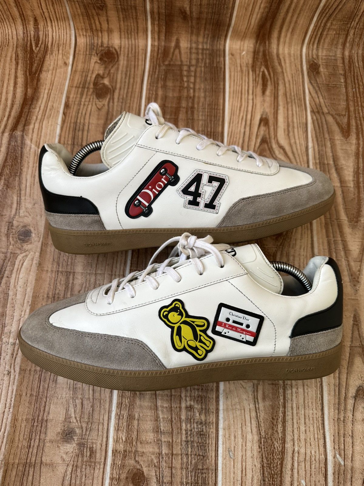 Dior Kim Jones Dior B01 White/Gum Patch Logo Sneaker Size US 10 / EU 43 - 13 Thumbnail