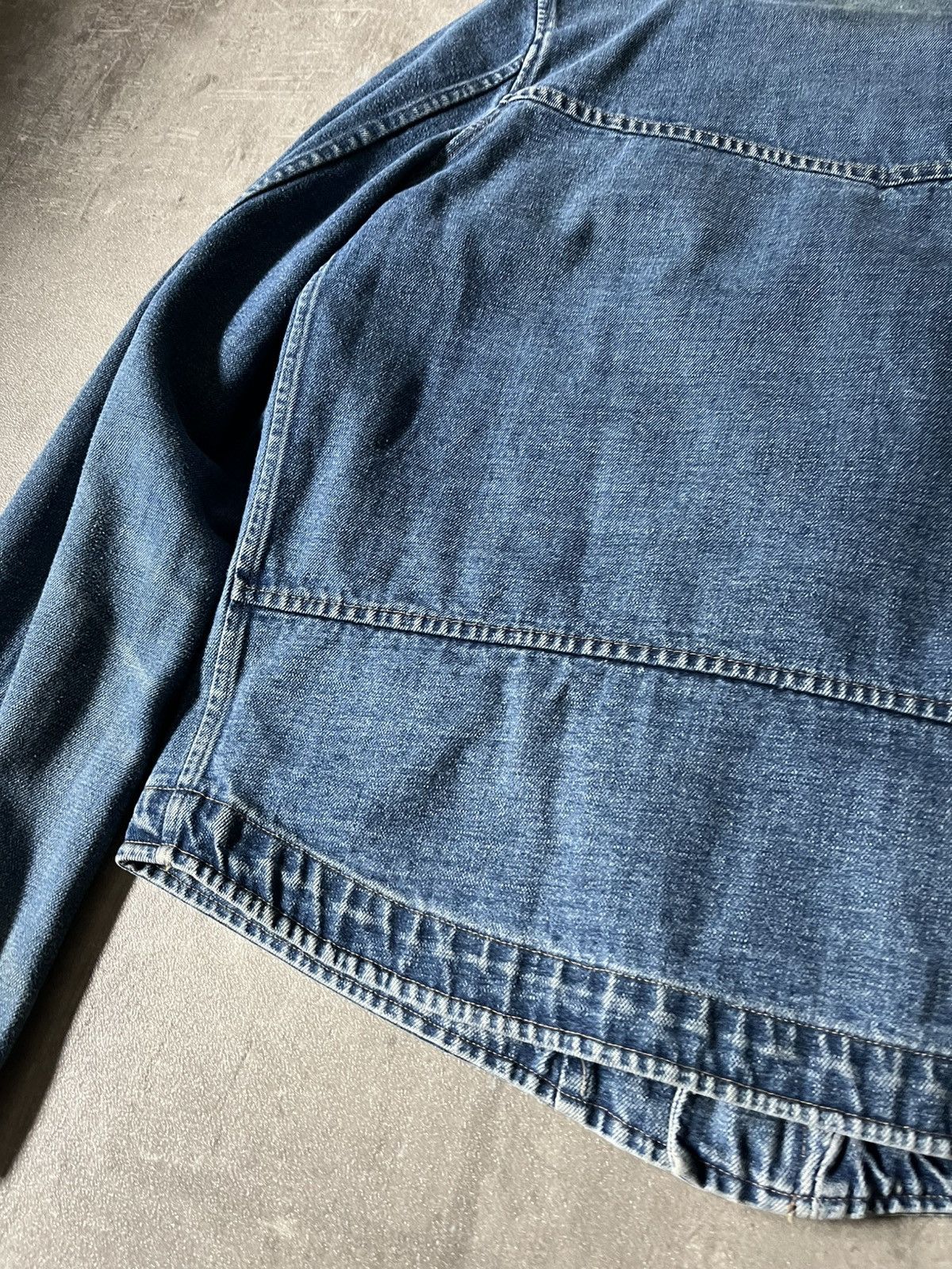 Raf Simons Raf Simons A/W 05-06 Denim Rider Jacket Archival Sample Size US M / EU 48-50 / 2 - 13 Thumbnail
