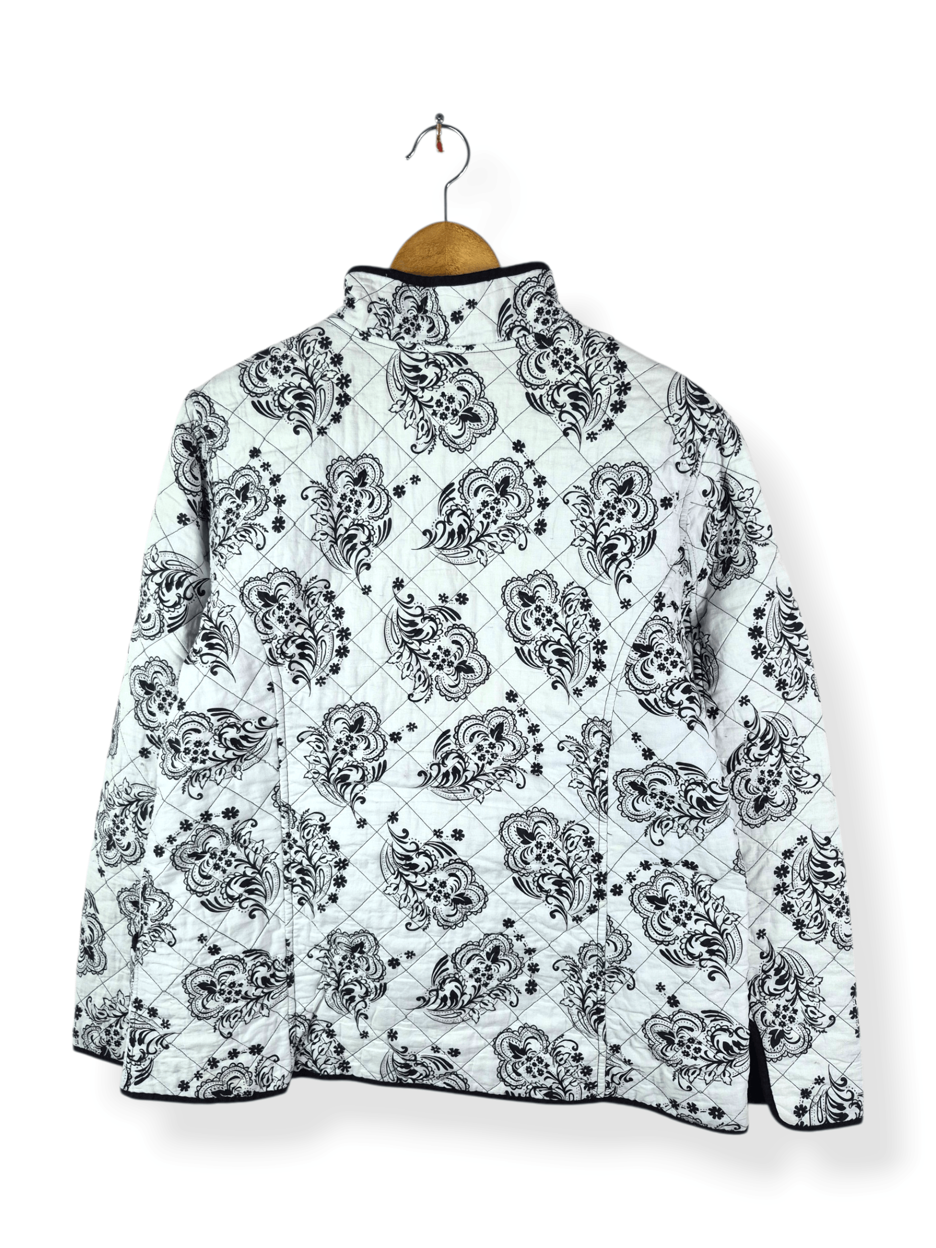 Croft & Barrow 🔥 Croft & Barrow Paisley Reversible Light Jacket Size US L / EU 52-54 / 3 - 2 Thumbnail