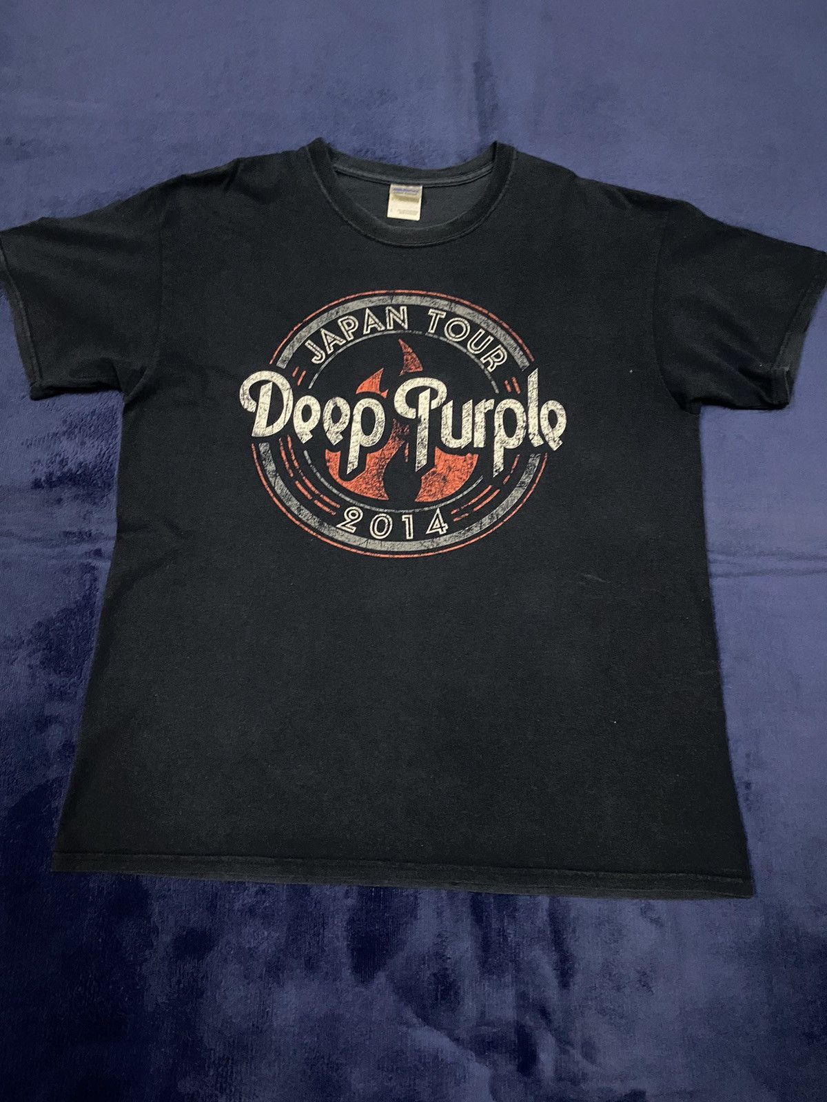 Band Tees 2014 Deep Purple Japan Tour Tee Size US L / EU 52-54 / 3 - 3 Thumbnail