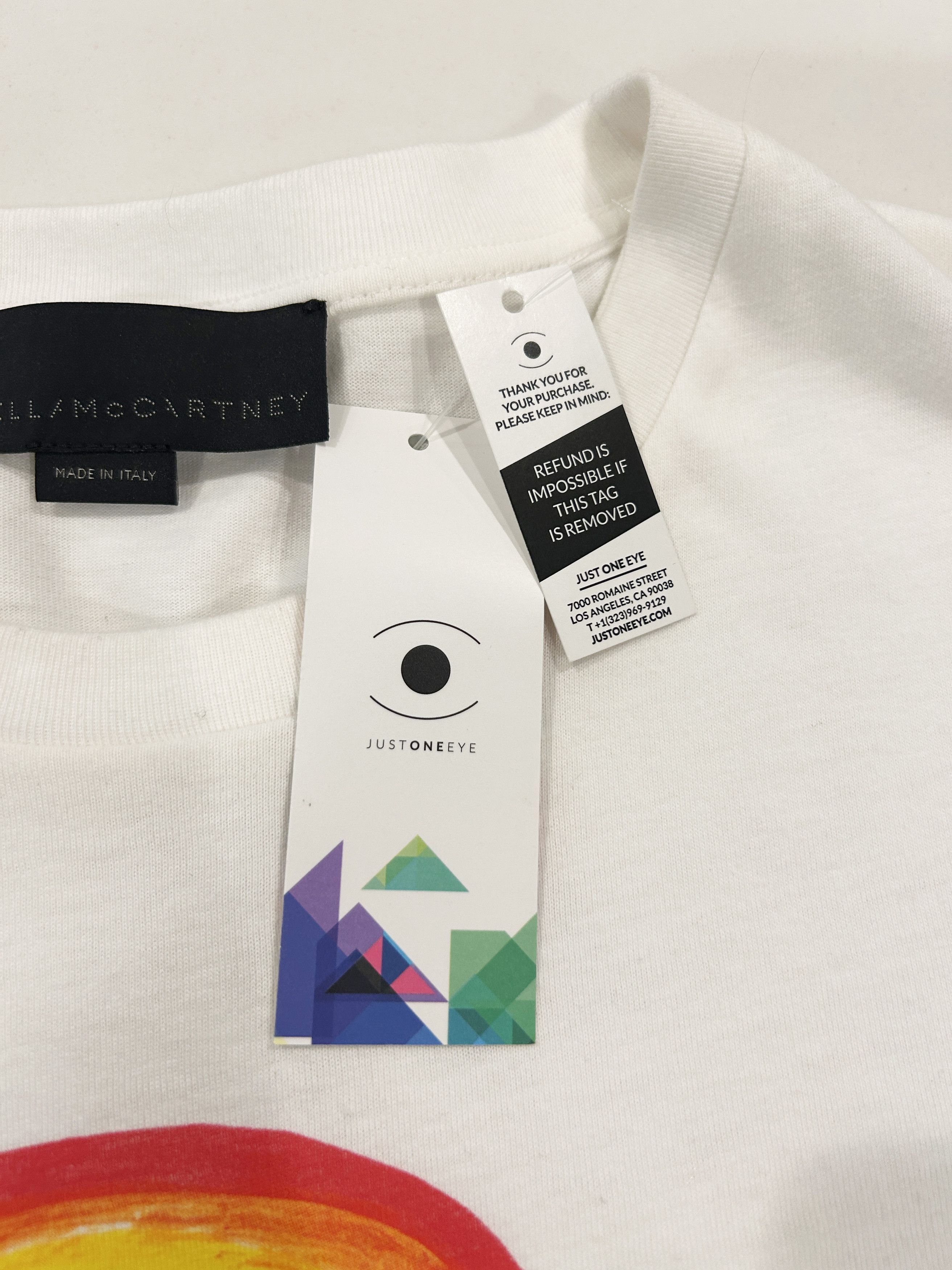 Stella McCartney Rainbow T Shirt Size US M / EU 48-50 / 2 - 3 Thumbnail