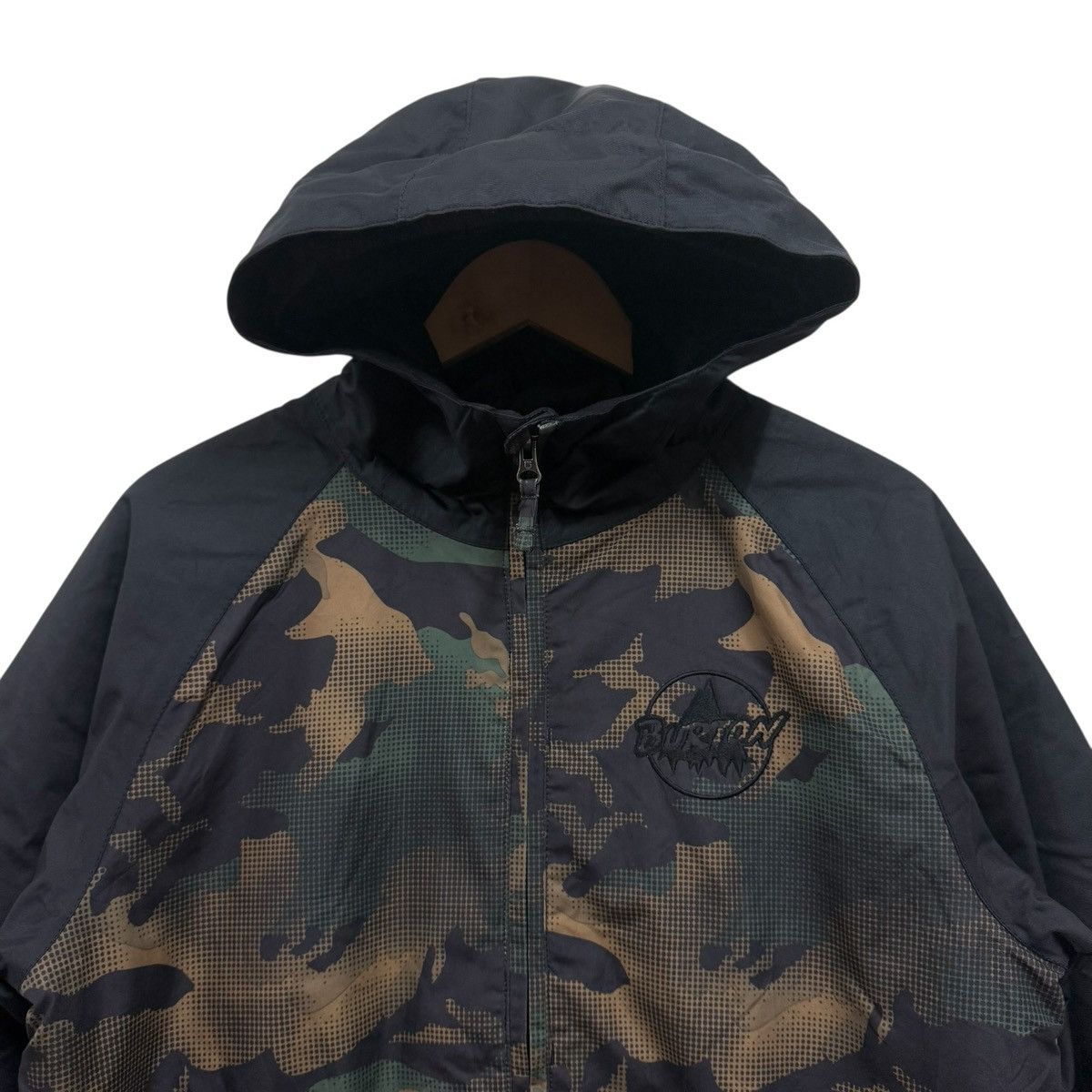 Burton Burton Camouflage Dryride Hoodie Jacket Size US L / EU 52-54 / 3 - 3 Thumbnail