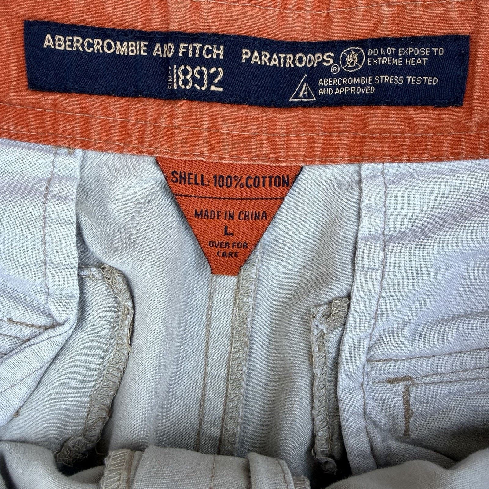 Abercrombie & Fitch Vintage Y2K Abercrombie & Fitch Paratroops Cargo Pants Size US 36 / EU 52 - 7 Thumbnail