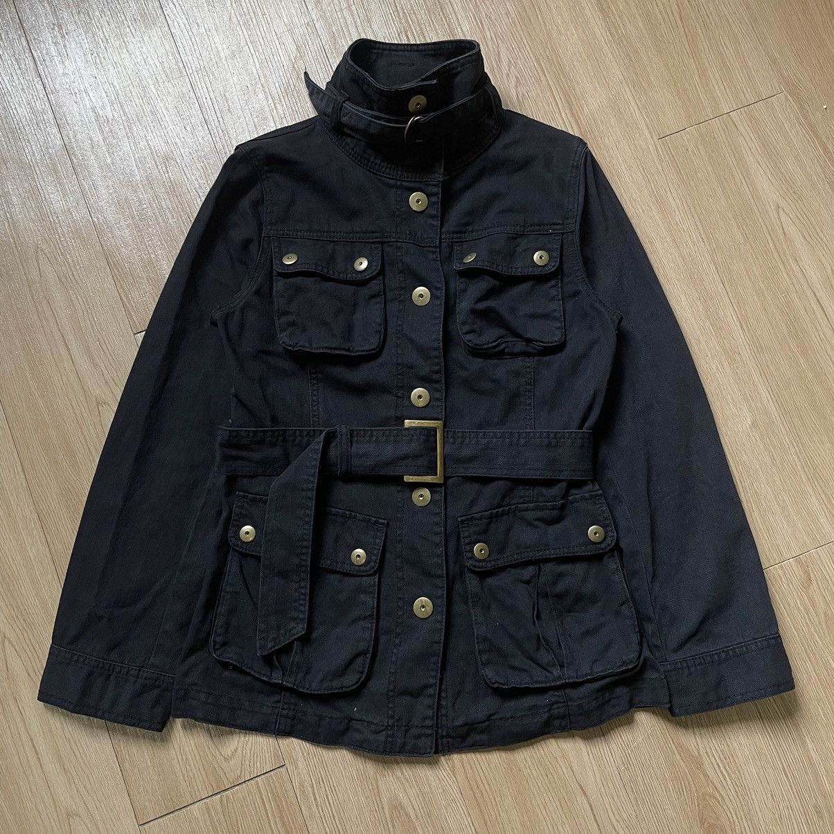 Le Grande Bleu (L.G.B.) BONO DENIM MULTIPOCKET GOTHIC PUNK RICK OWEN INSPIRED JACKET Size US XS / EU 42 / 0 - 1 Thumbnail