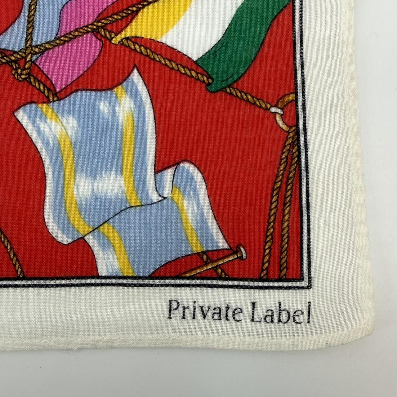Private White V.C. Vintage Nautical Scarf Red Anchor 3 Ebd Size ONE SIZE - 3 Thumbnail