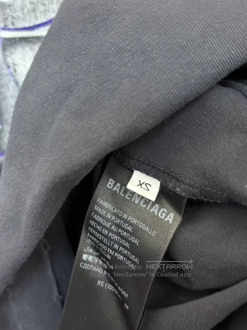 Balenciaga Balenciaga Hooded sweatshirt Size US XS / EU 42 / 0 - 5 Thumbnail