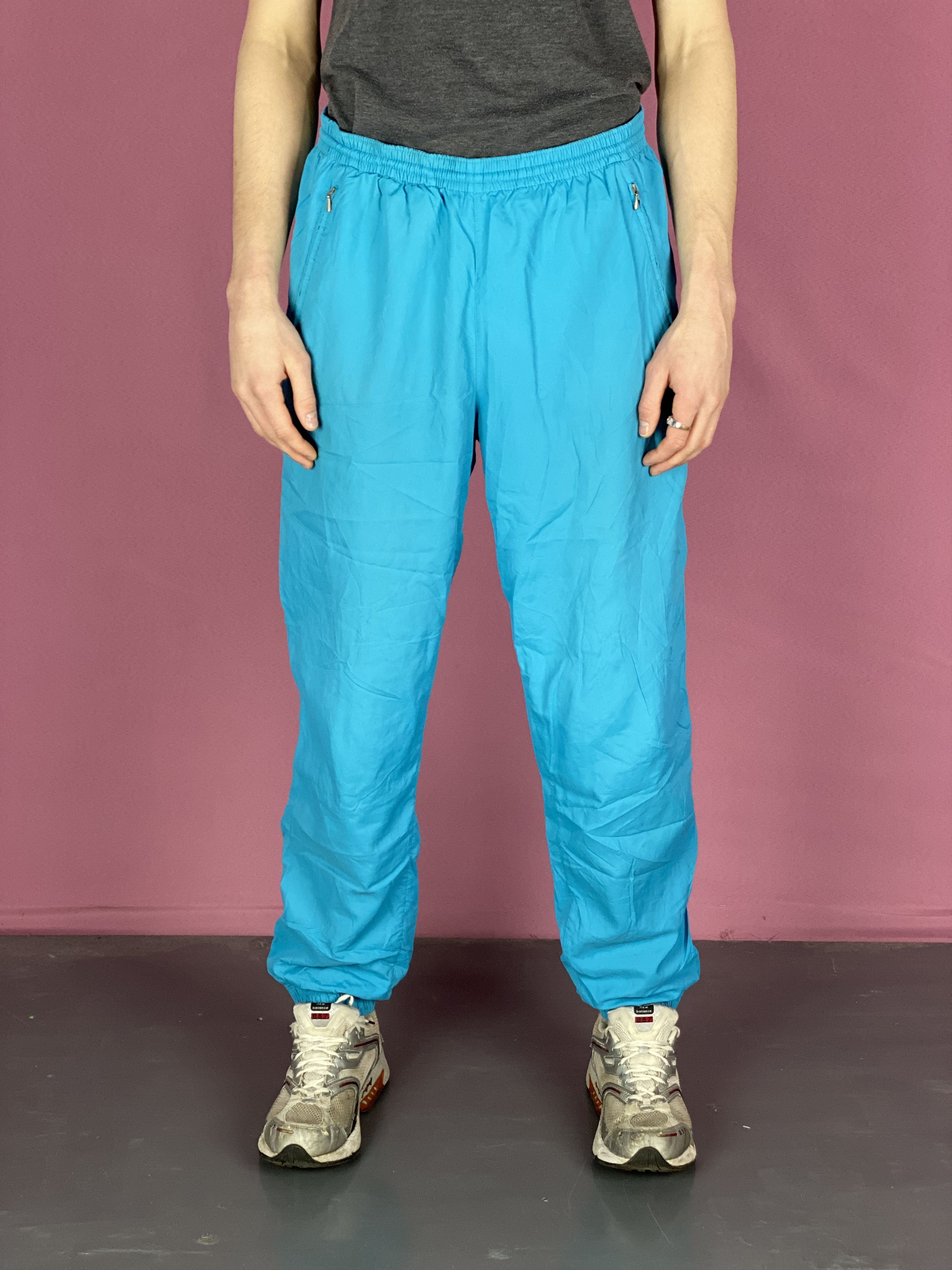 Designer × Vintage 90s Vintage Men's Track Pants - L Size US 40 / EU 56 - 3 Thumbnail