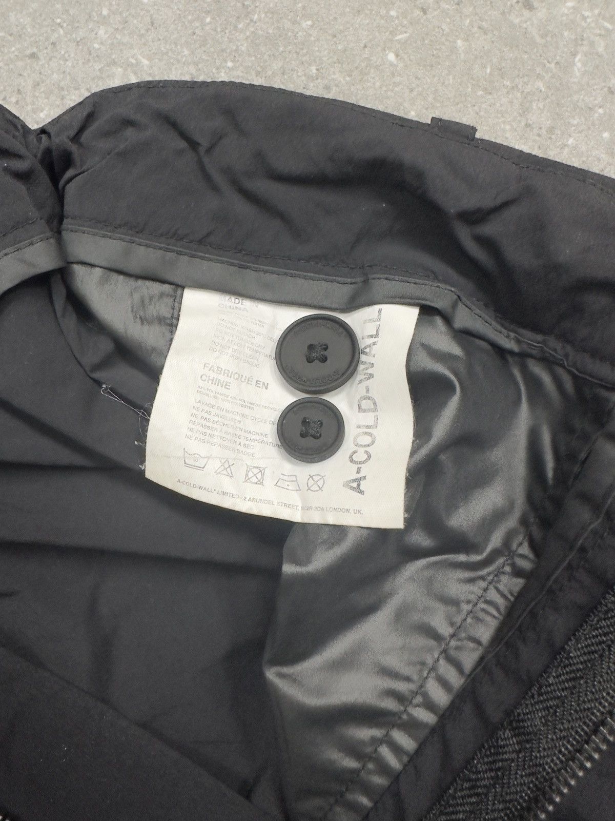 A-COLD-WALL* A-COLD-WALL* Stealth Nylon Pants Size US 30 / EU 46 - 3 Thumbnail